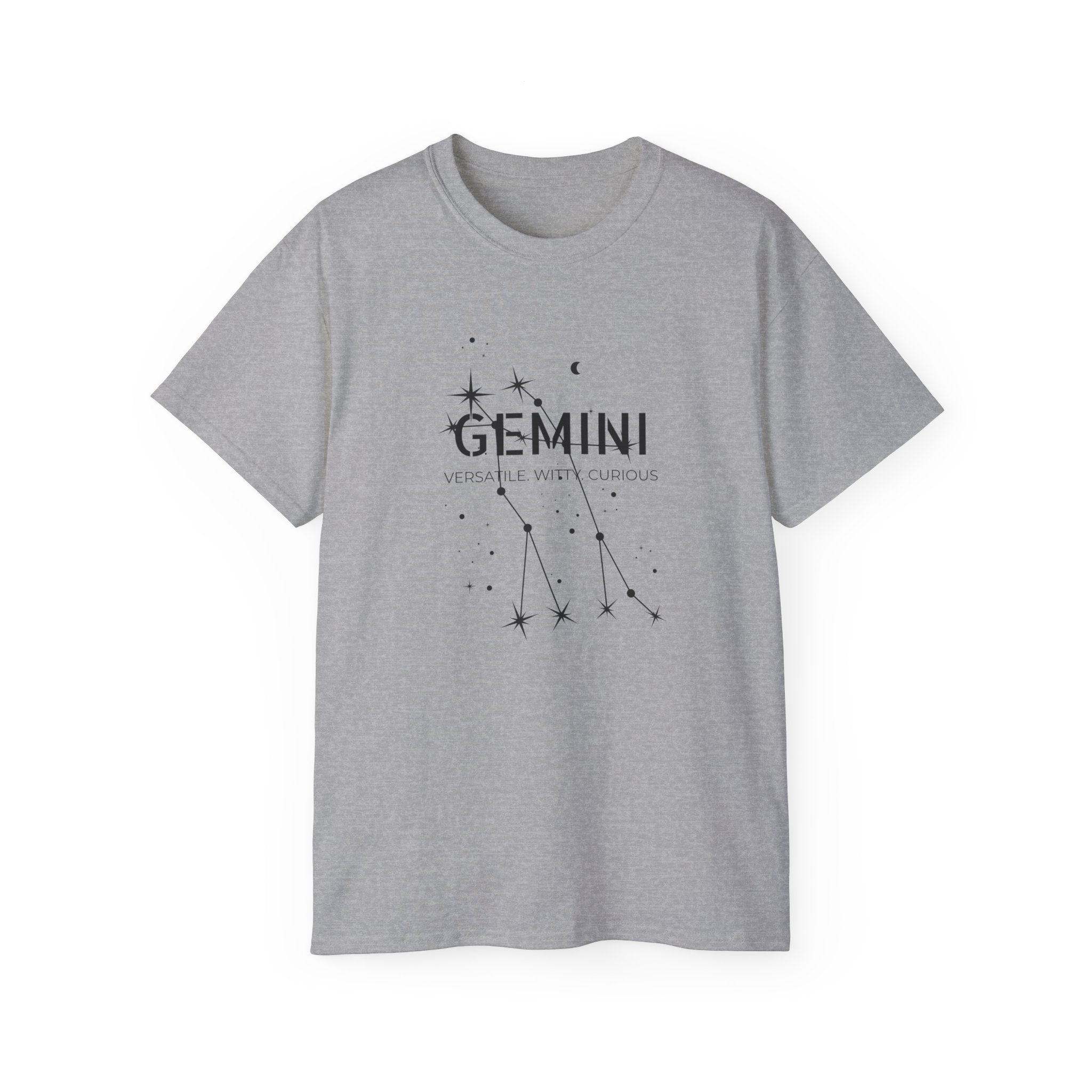 Gemini Constellation Tee — Zodiac Star Sign T-Shirt