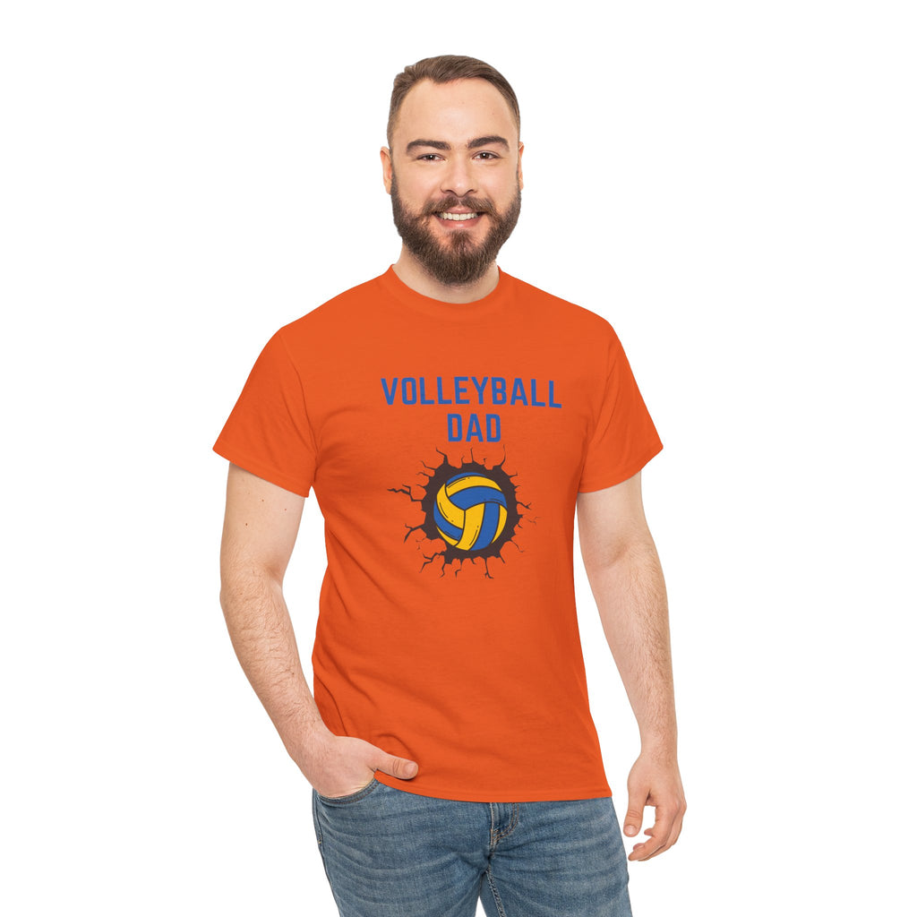 Volleyball Dad T-Shirt — Dad Gift, Volleyball Player Support Tee
