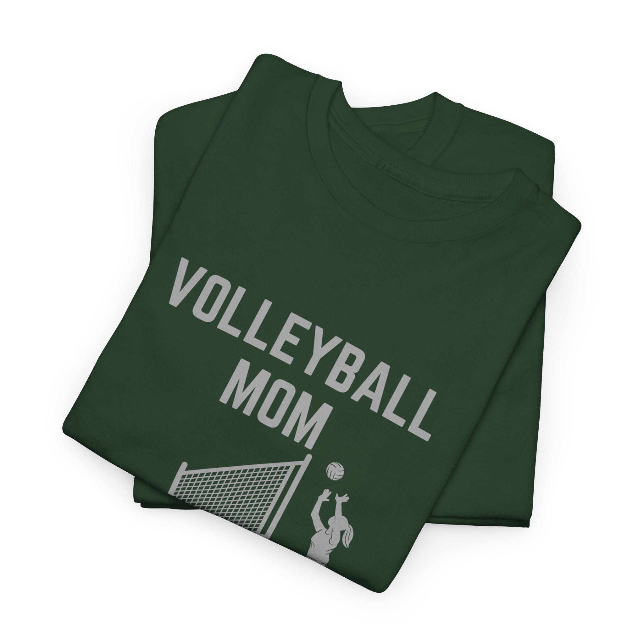 Volleyball Mom T-Shirt — Graphic Volleyball Mom Tee for Game Day