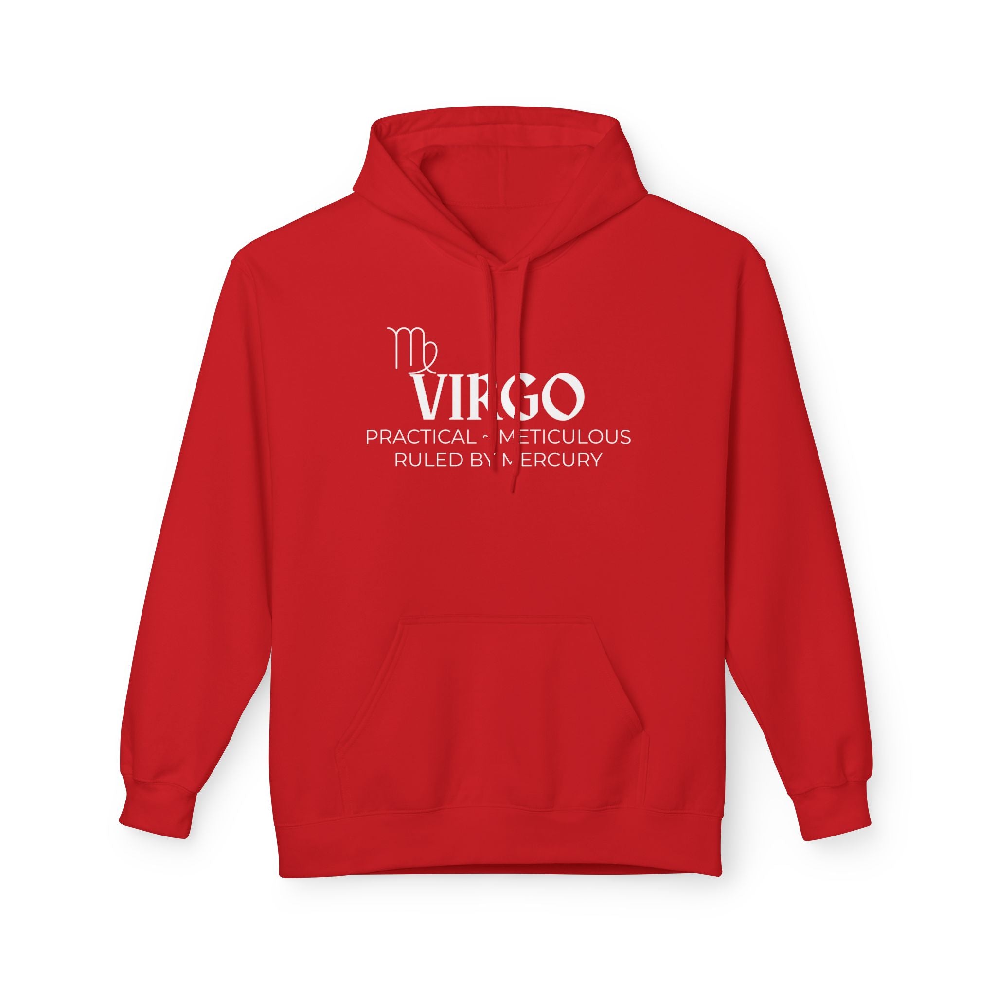 Zodiac Virgo Fleece Hoodie for Astrology Lovers