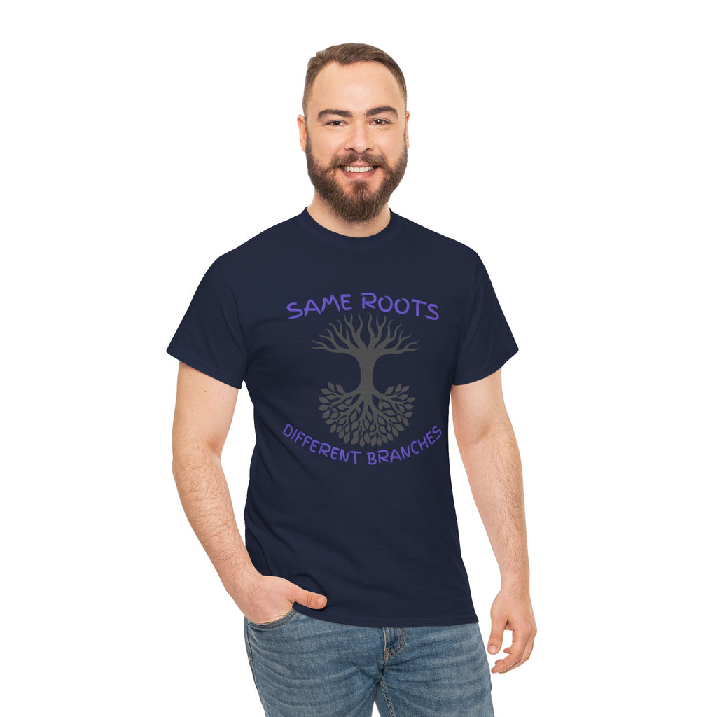Different But Always Family T-Shirt — Matching Family Quote Tee