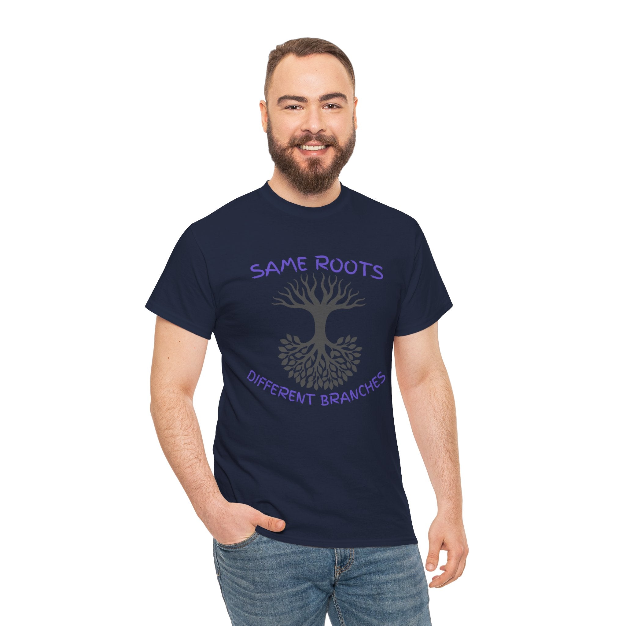 Different But Always Family T-Shirt — Matching Family Quote Tee