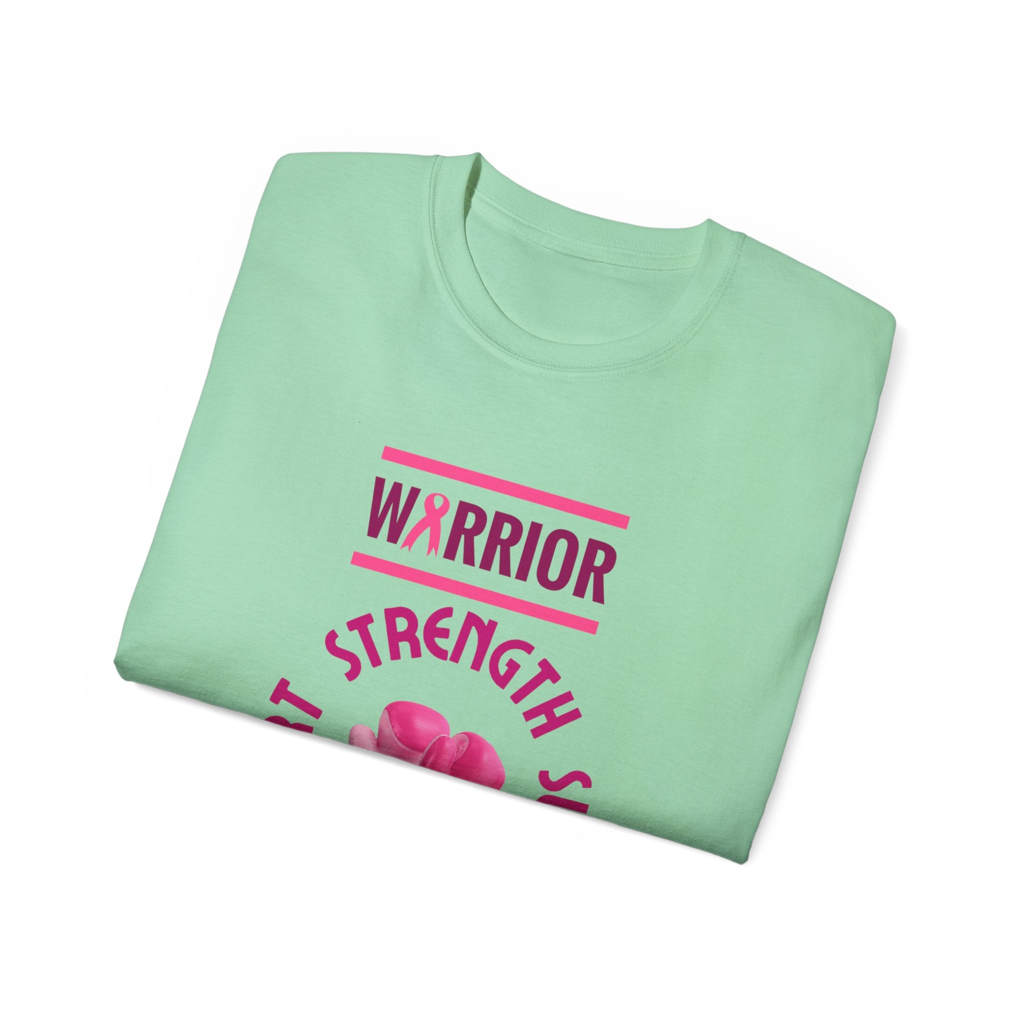 Breast Cancer Warrior T-Shirt — Support Strength Survival Tee