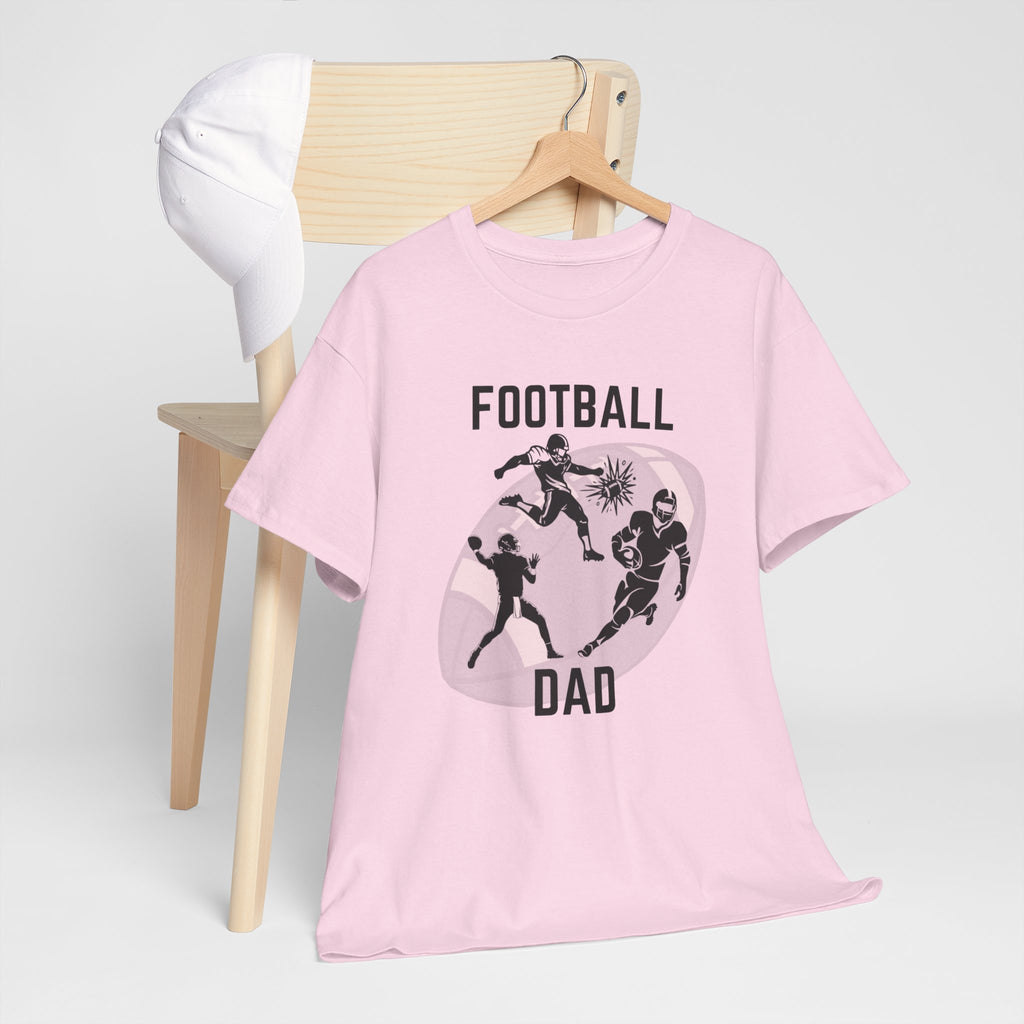Football Dad T-Shirt – Proud Sideline Tee for Dad