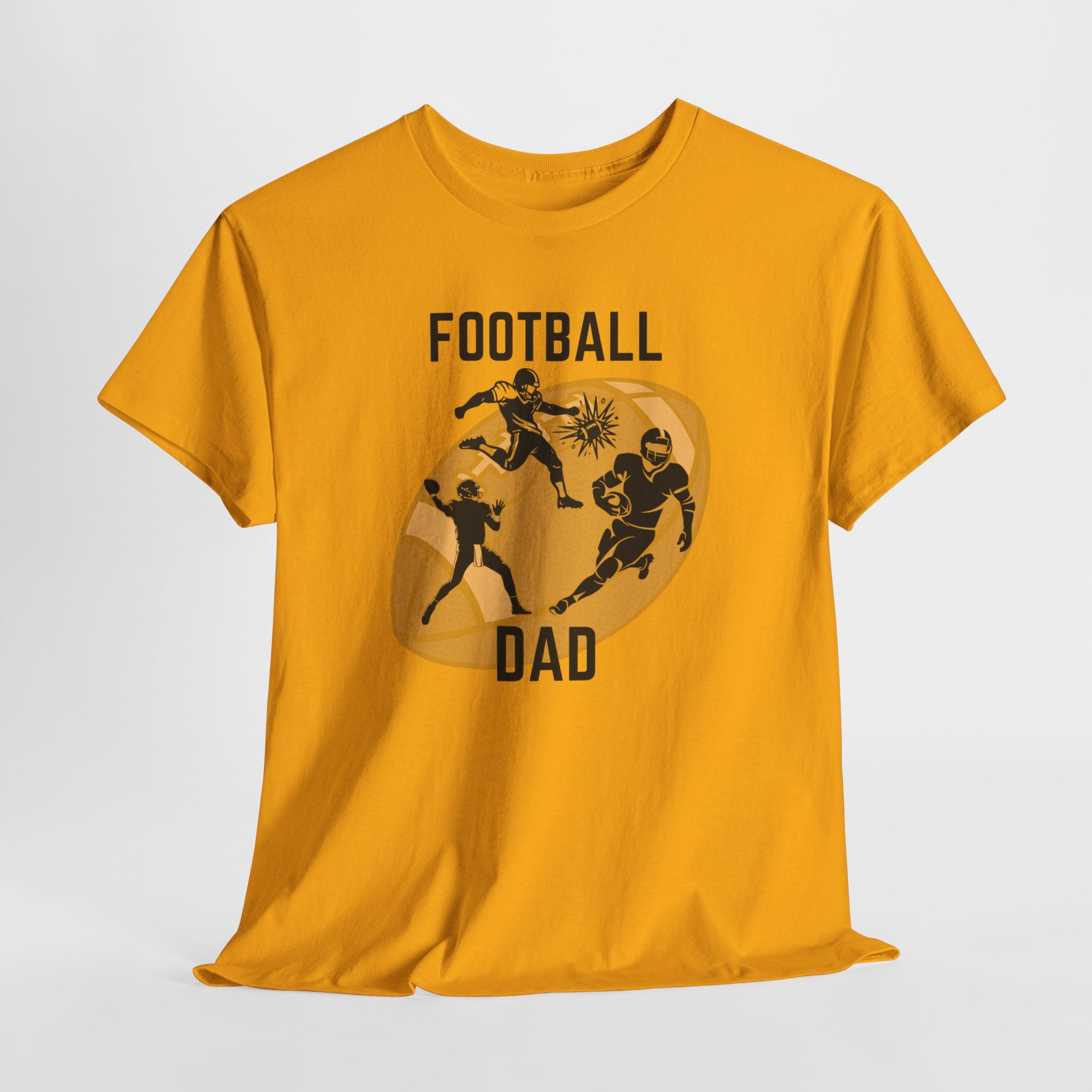 Football Dad T-Shirt – Proud Sideline Tee for Dad