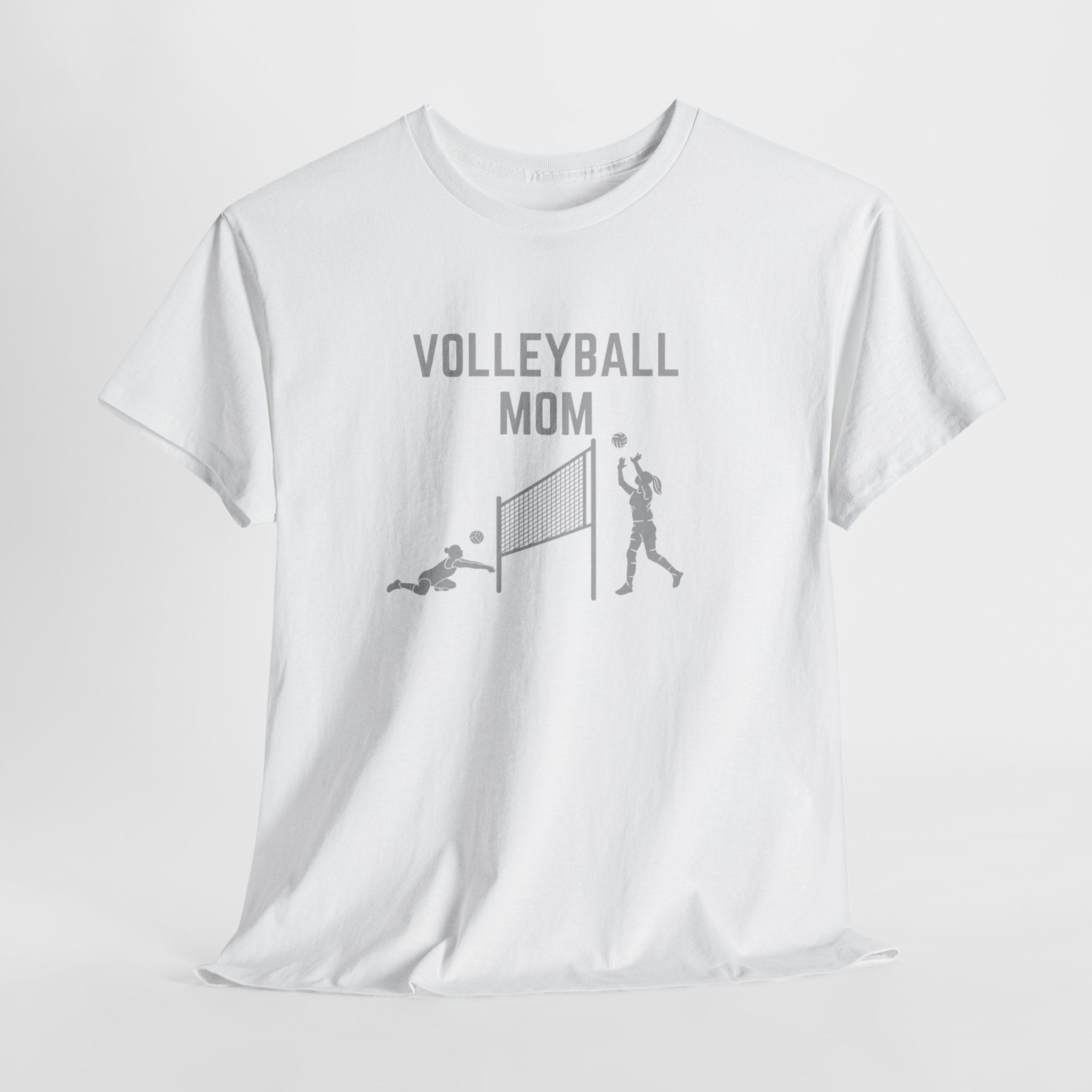 Volleyball Mom T-Shirt — Graphic Volleyball Mom Tee for Game Day