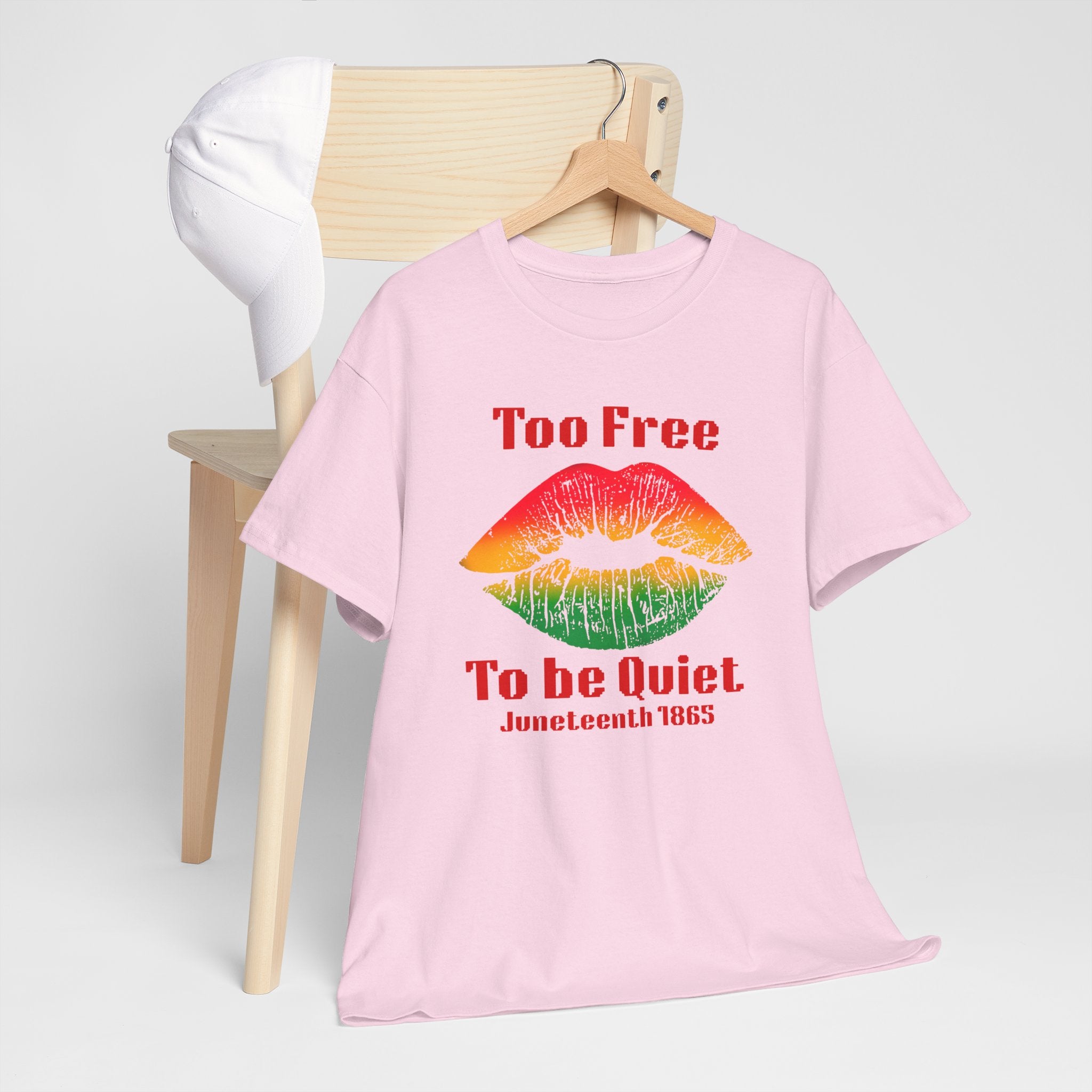 Juneteenth 'Too Free To Be Quiet' Bold T-Shirt