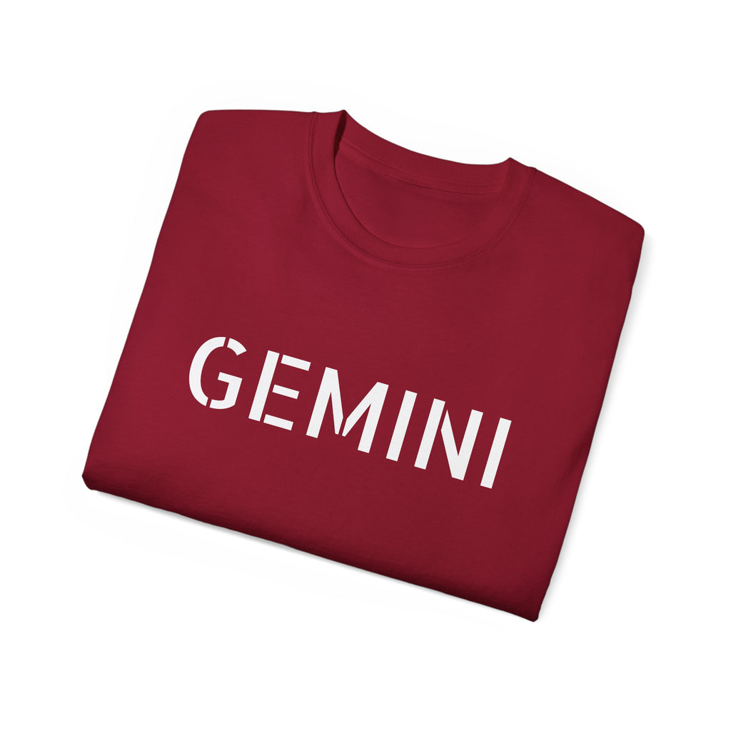 Gemini Zodiac Unisex Ultra Cotton Tee - Perfect Gift for Astrology Lovers