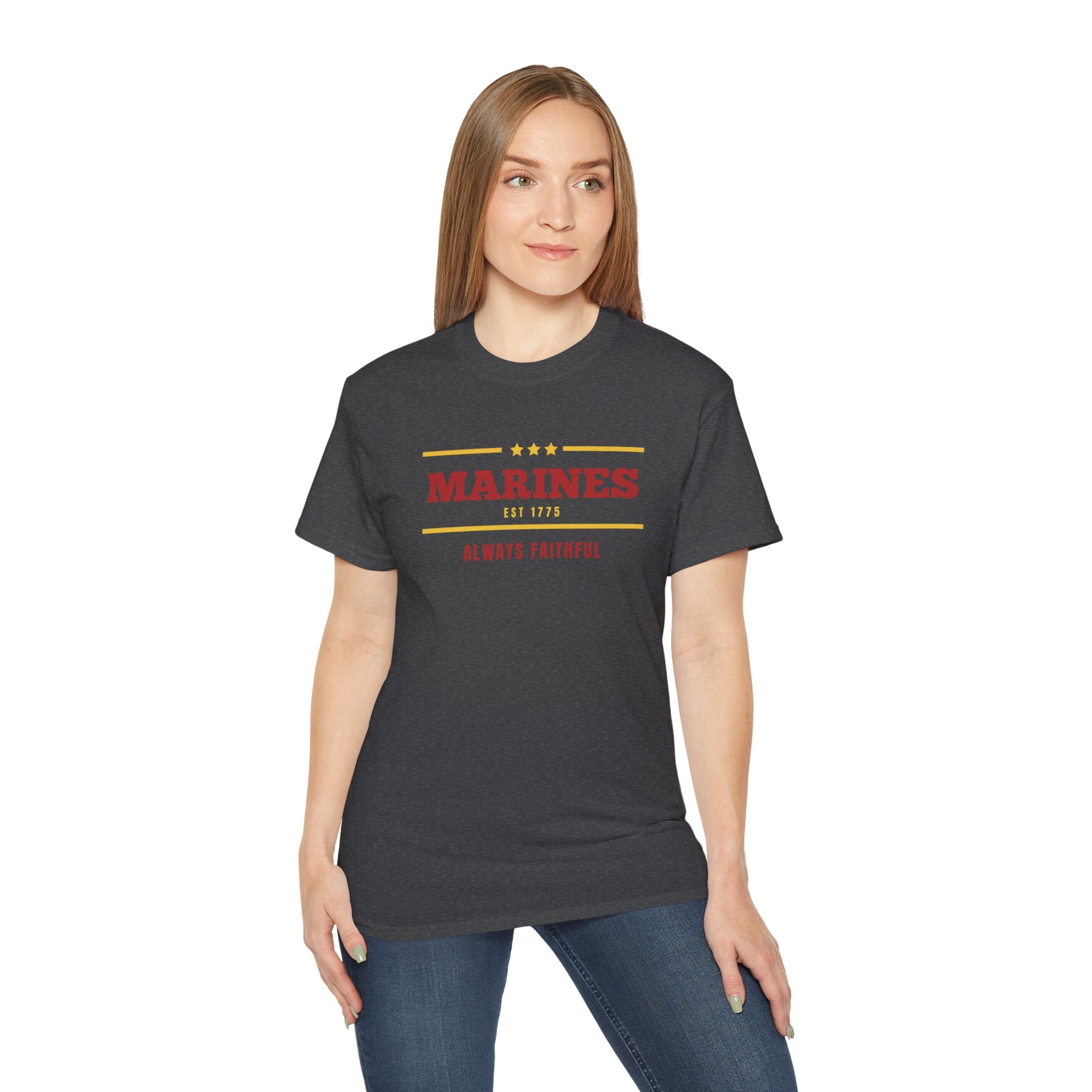 Marines "Always Faithful" Cotton Tee
