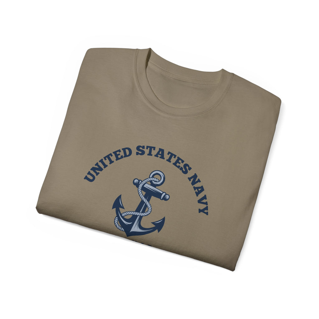 United States Navy Anchor Tee — "Squid" Graphic Cotton T-Shirt