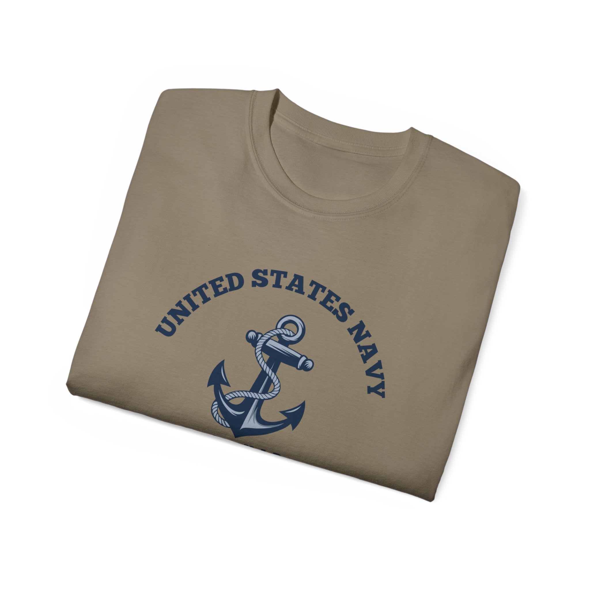 United States Navy Anchor Tee — "Squid" Graphic Cotton T-Shirt