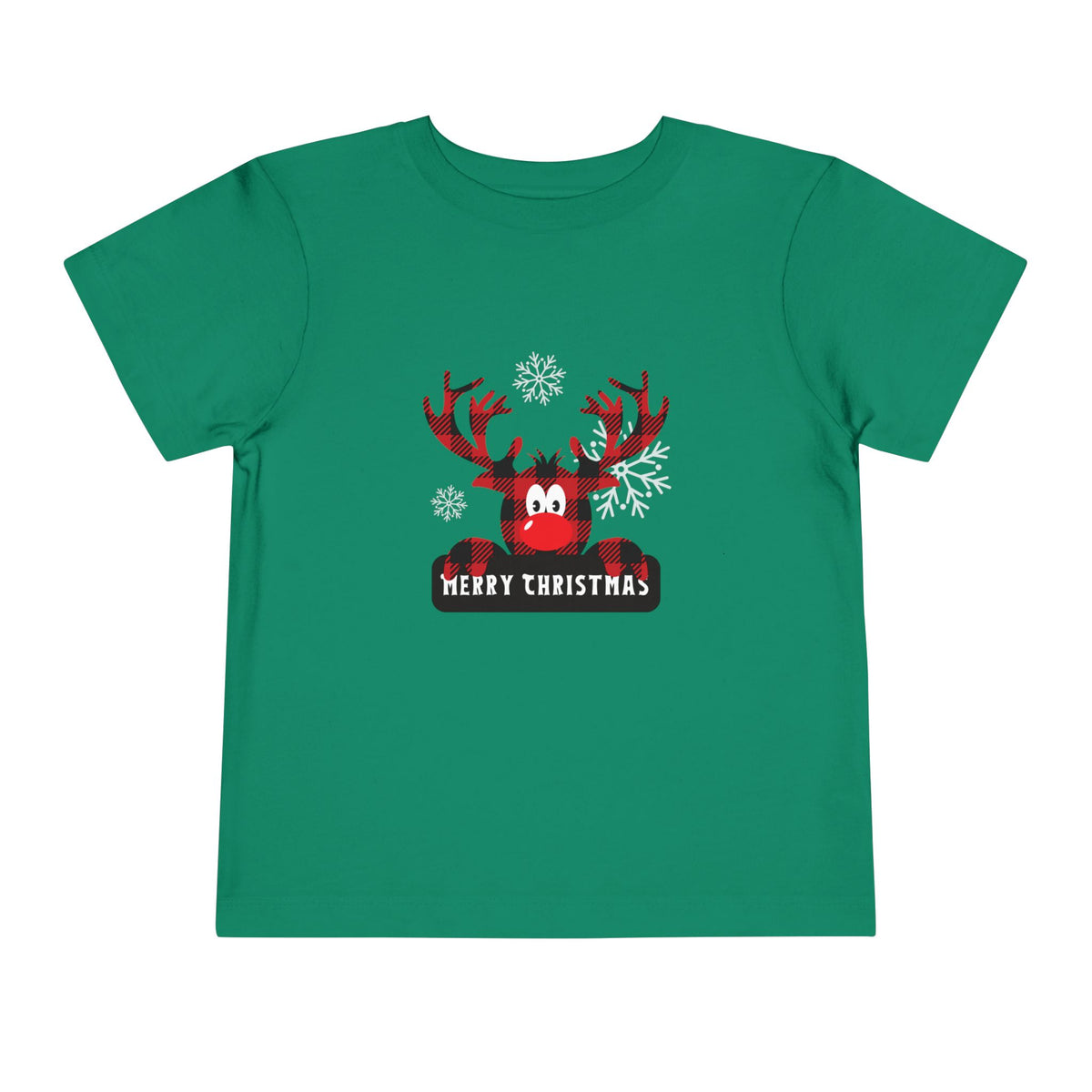 Toddler Merry Christmas Reindeer Tee