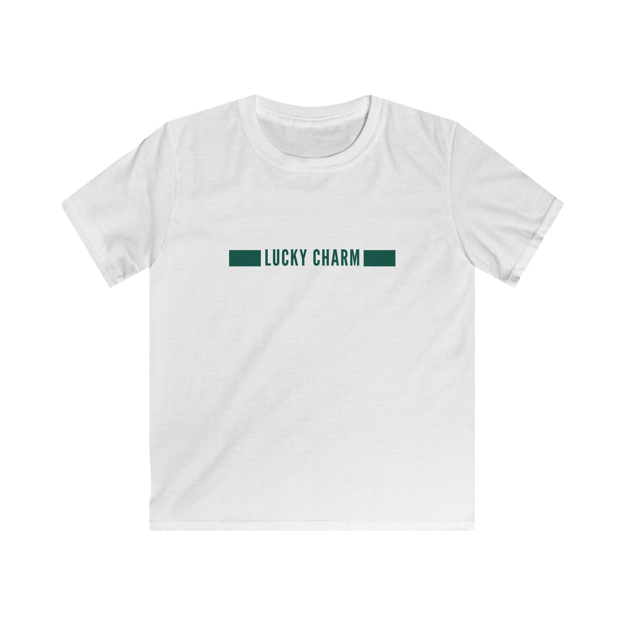 Kids T-Shirt — "Lucky Charm" Minimal St. Patrick’s Day Tee