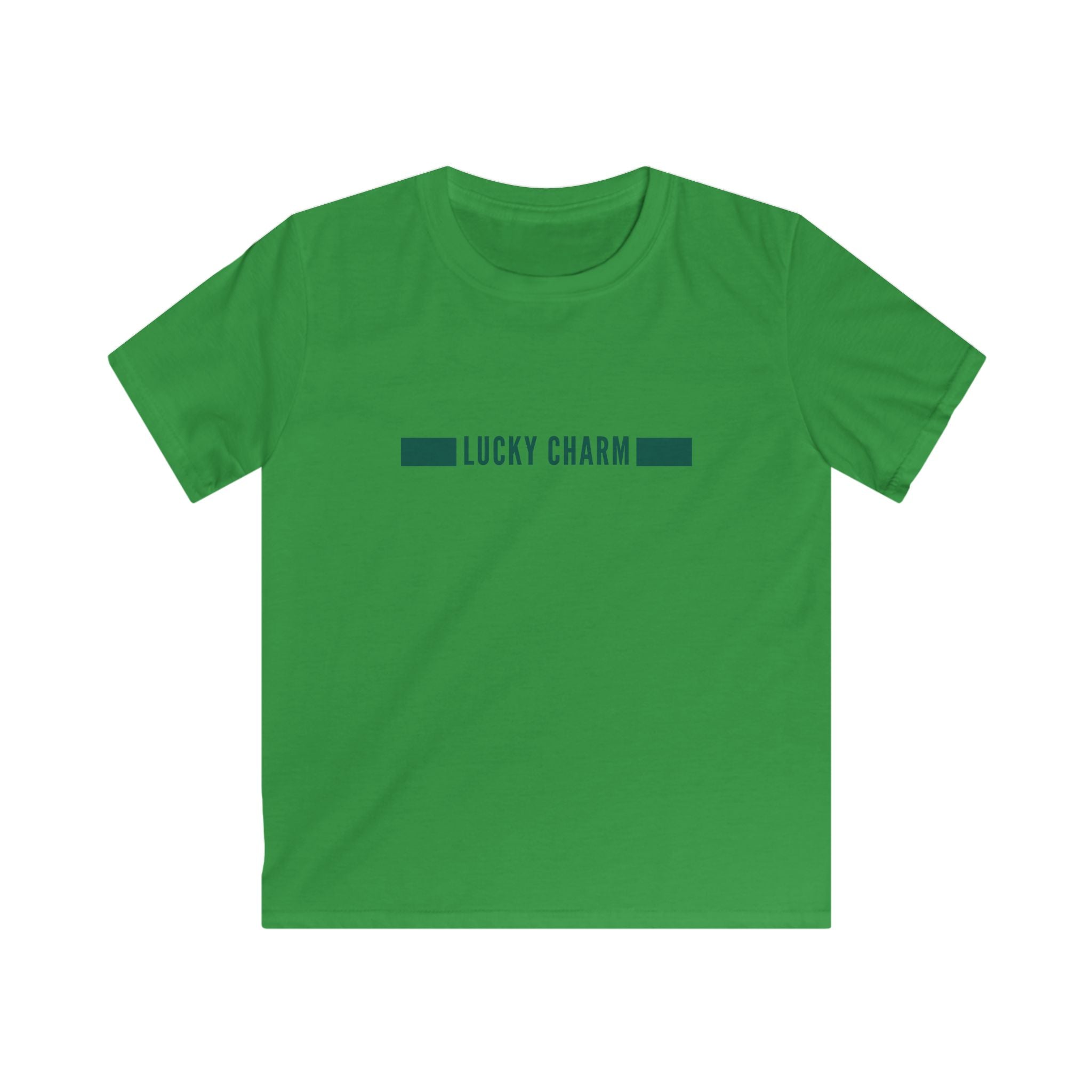 Kids T-Shirt — "Lucky Charm" Minimal St. Patrick’s Day Tee