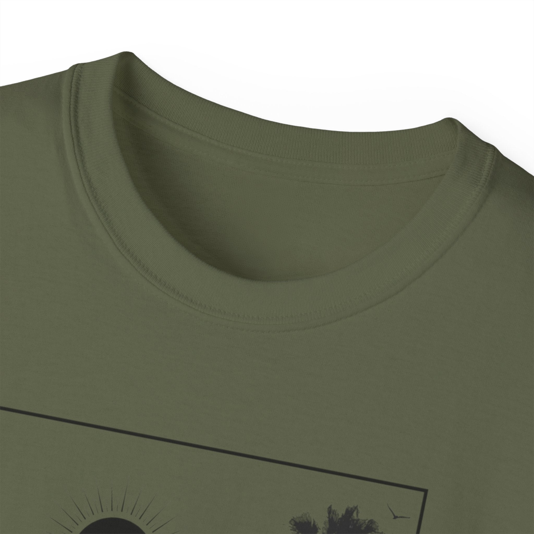 Vacation Loading T‑Shirt — Retro Palm & Sunset Graphic Tee