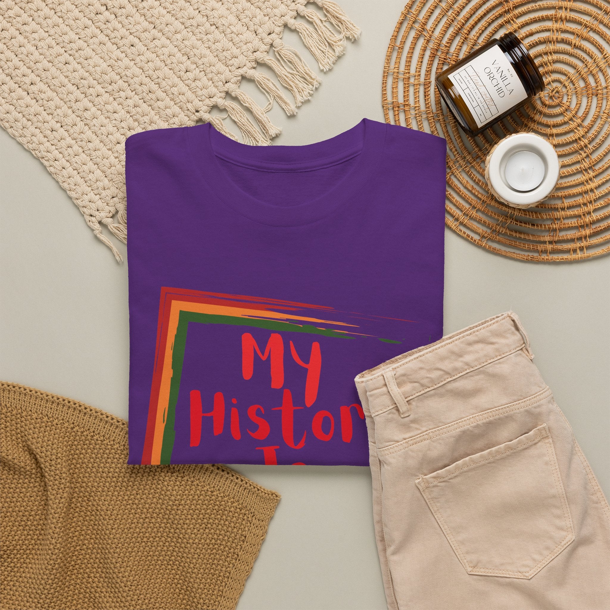 My History Is Strong T-Shirt — Empowerment Statement Tee