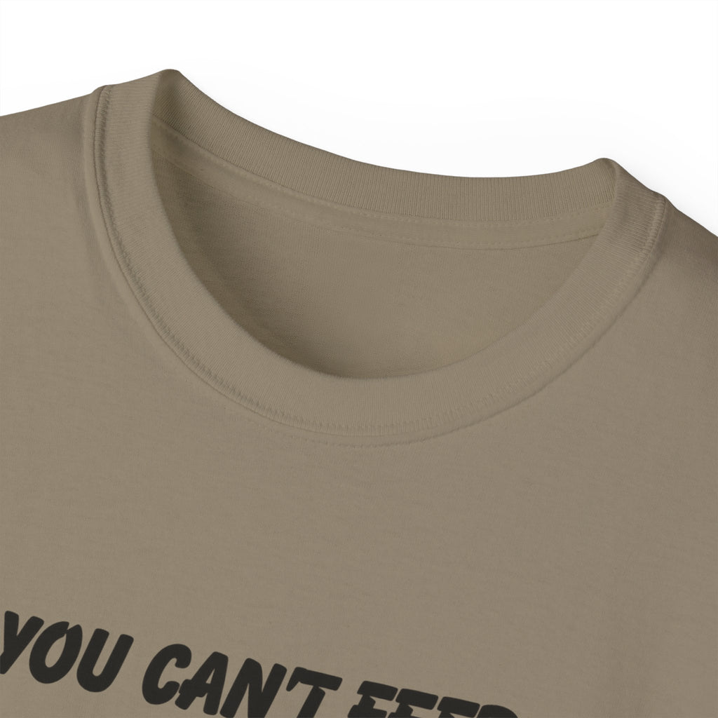 Inspirational Quote Tee — "You Can't Feed Your Brain Garbage and Expect Greatness" Cotton T‑Shirt