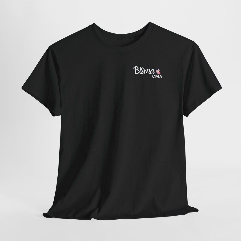 Bisma CMA Logo Tee — Nurse/Healthcare Appreciation Short-Sleeve Shirt
