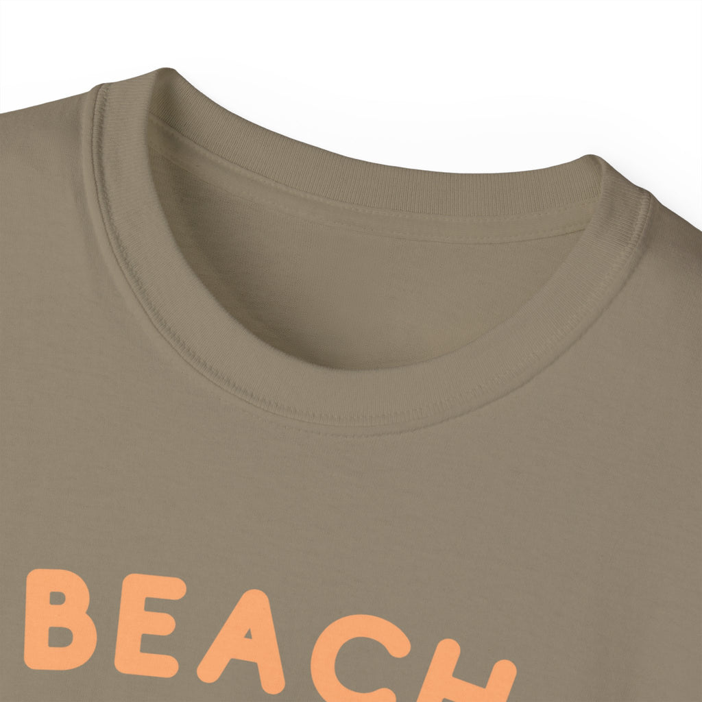 Beach Please It's a Girl's Trip Tee — Tropical Palm Sunset Vacation Shirt