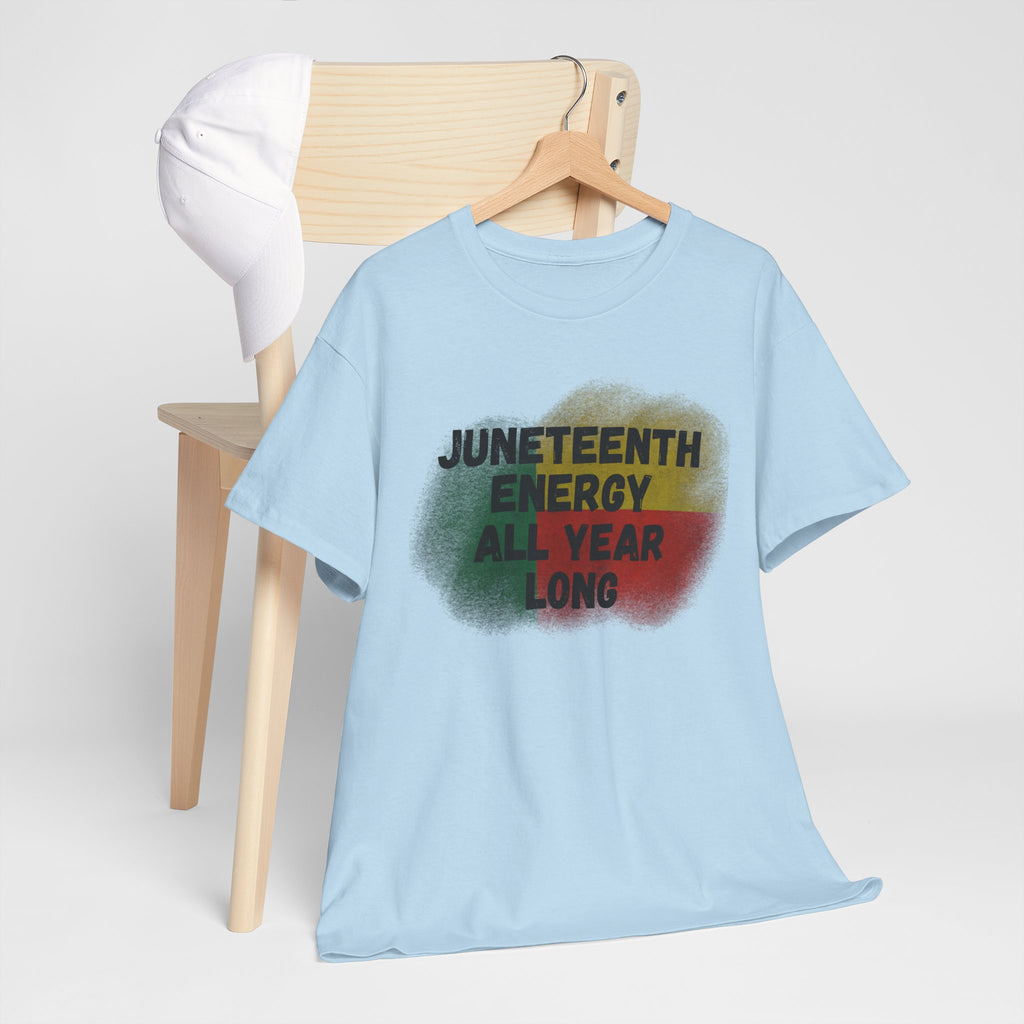 Juneteenth Energy Unisex Heavy Cotton Tee