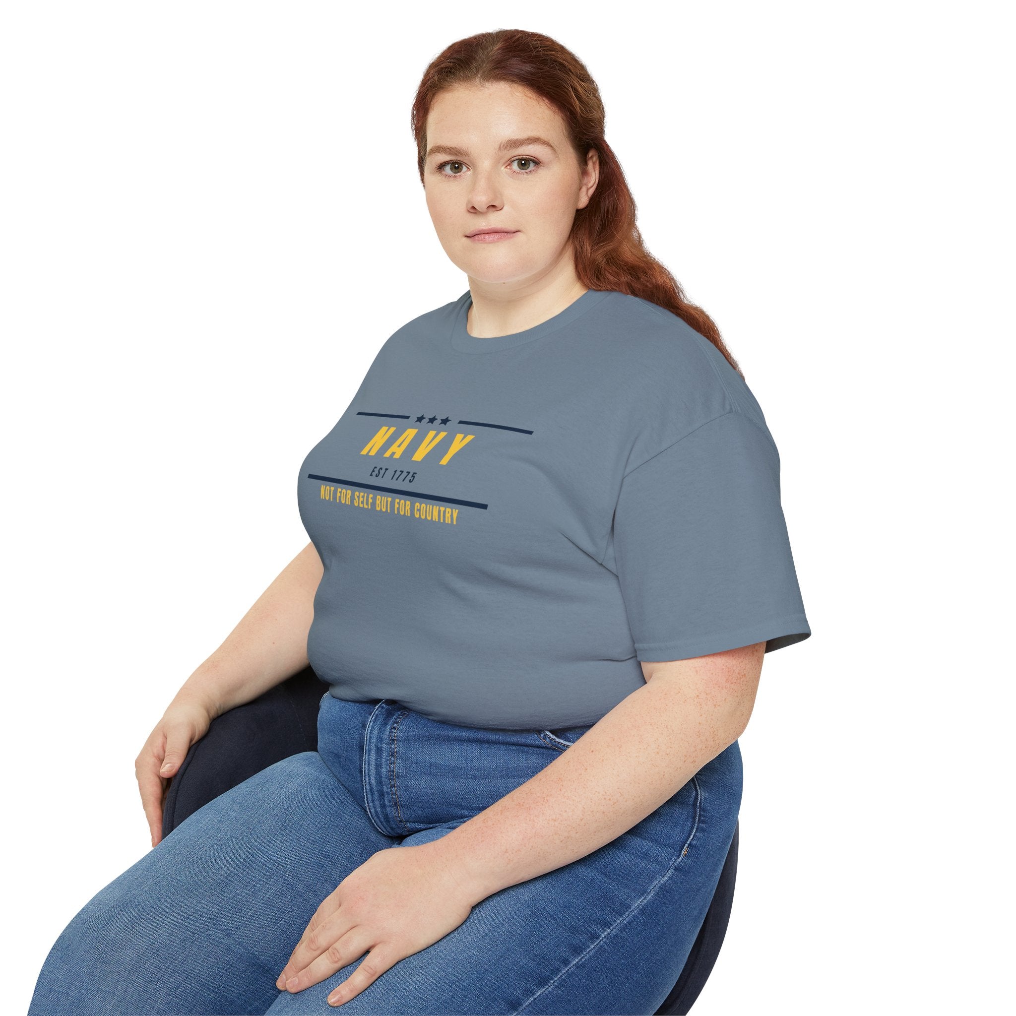 Navy Est. 1775 Military Graphic Tee — Veteran & Navy Support Shirt