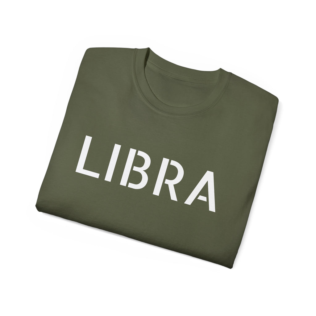 Libra Zodiac Unisex Ultra Cotton Tee - Astrology Shirt for Birthday Celebrations