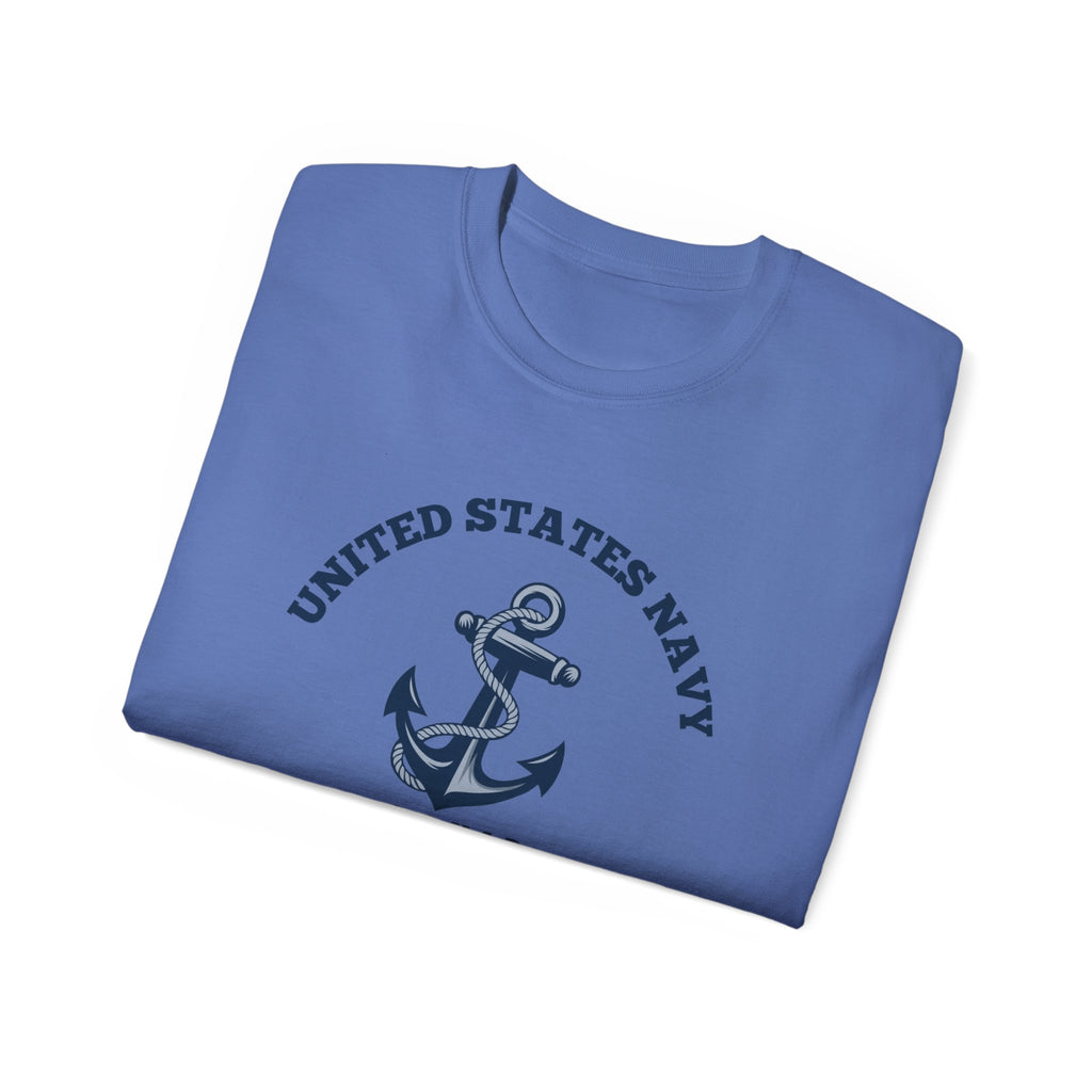 United States Navy Anchor Tee — "Squid" Graphic Cotton T-Shirt