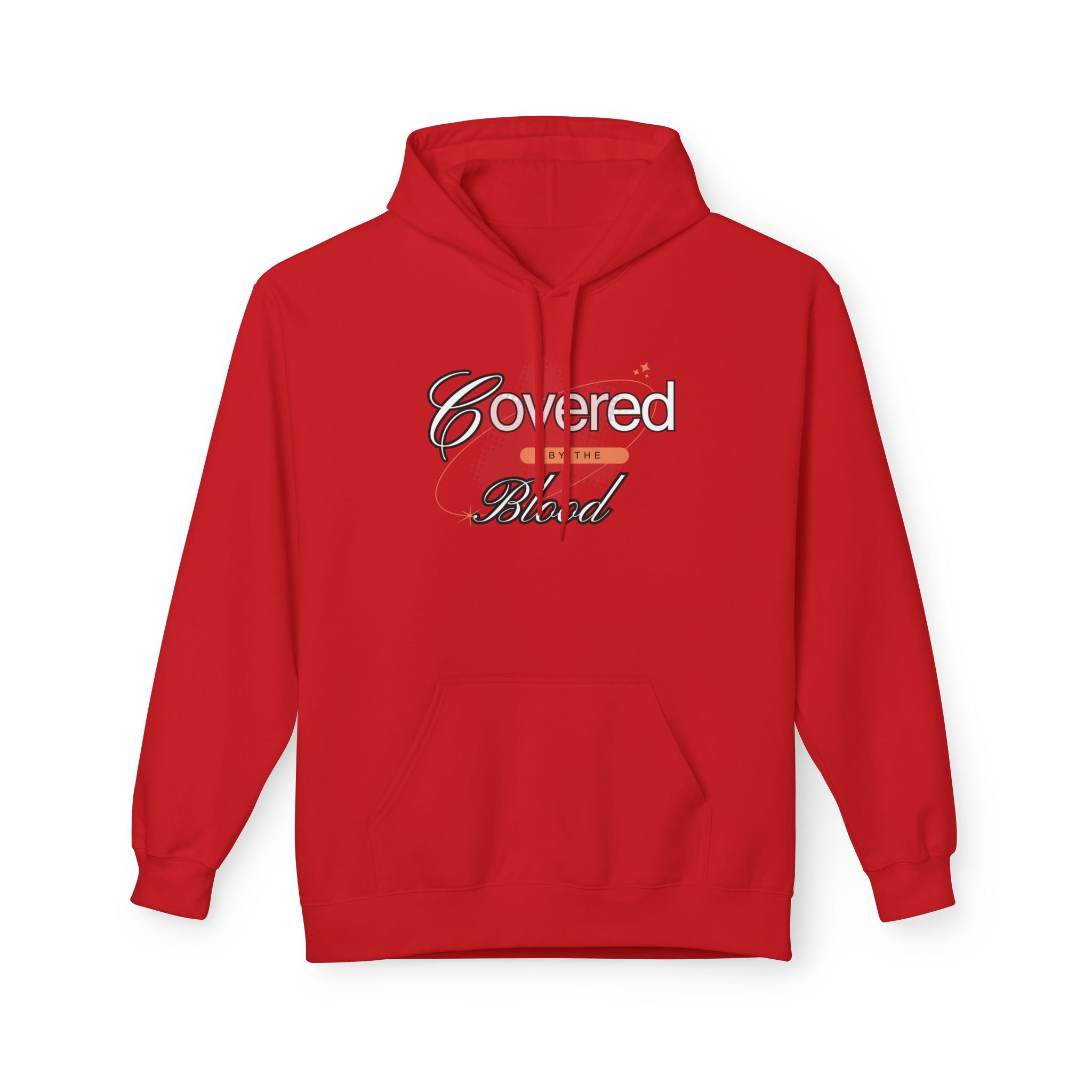 Covered by the Blood Hoodie — Christian Faith Graphic Hoodie