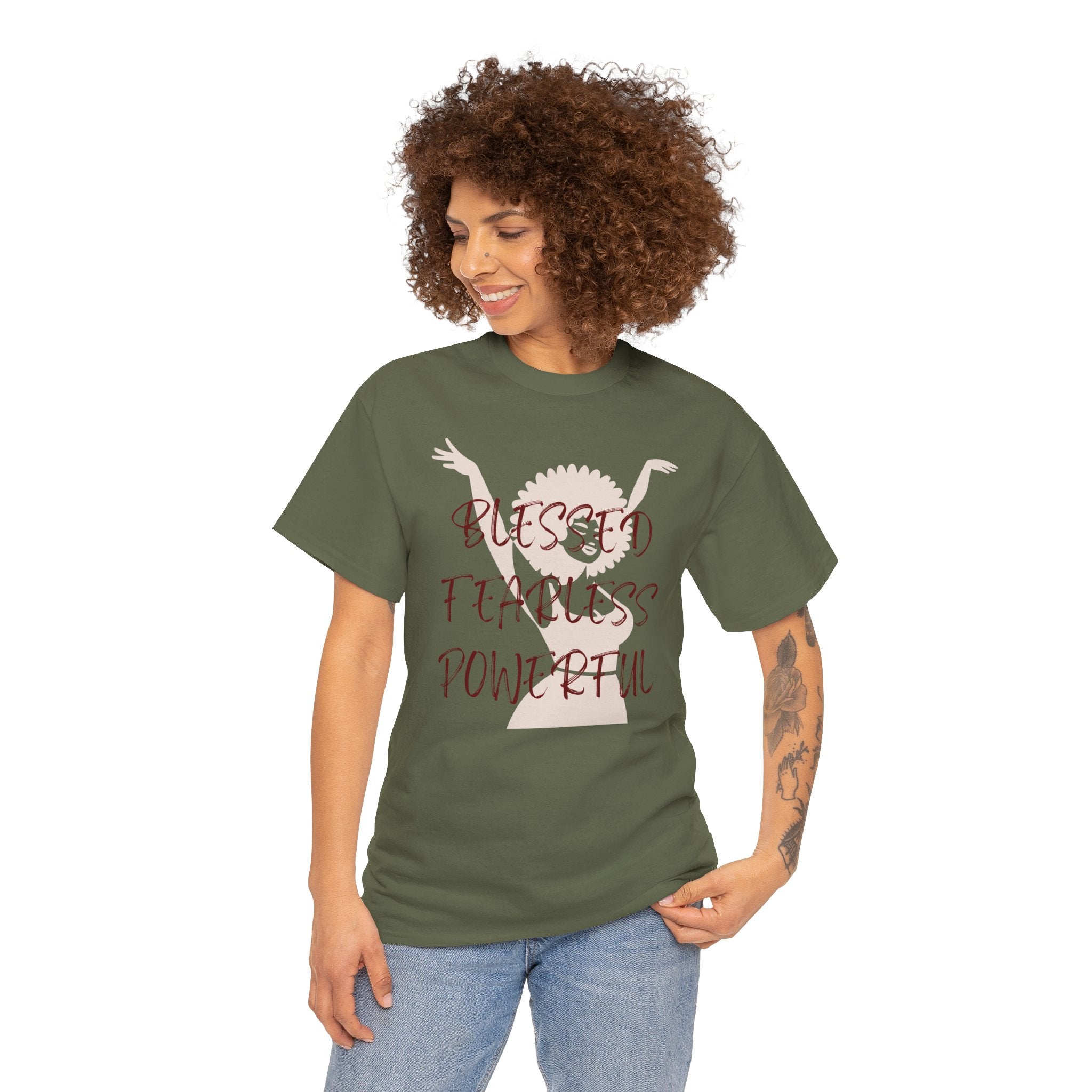 Blessed and Fearless Woman T-Shirt