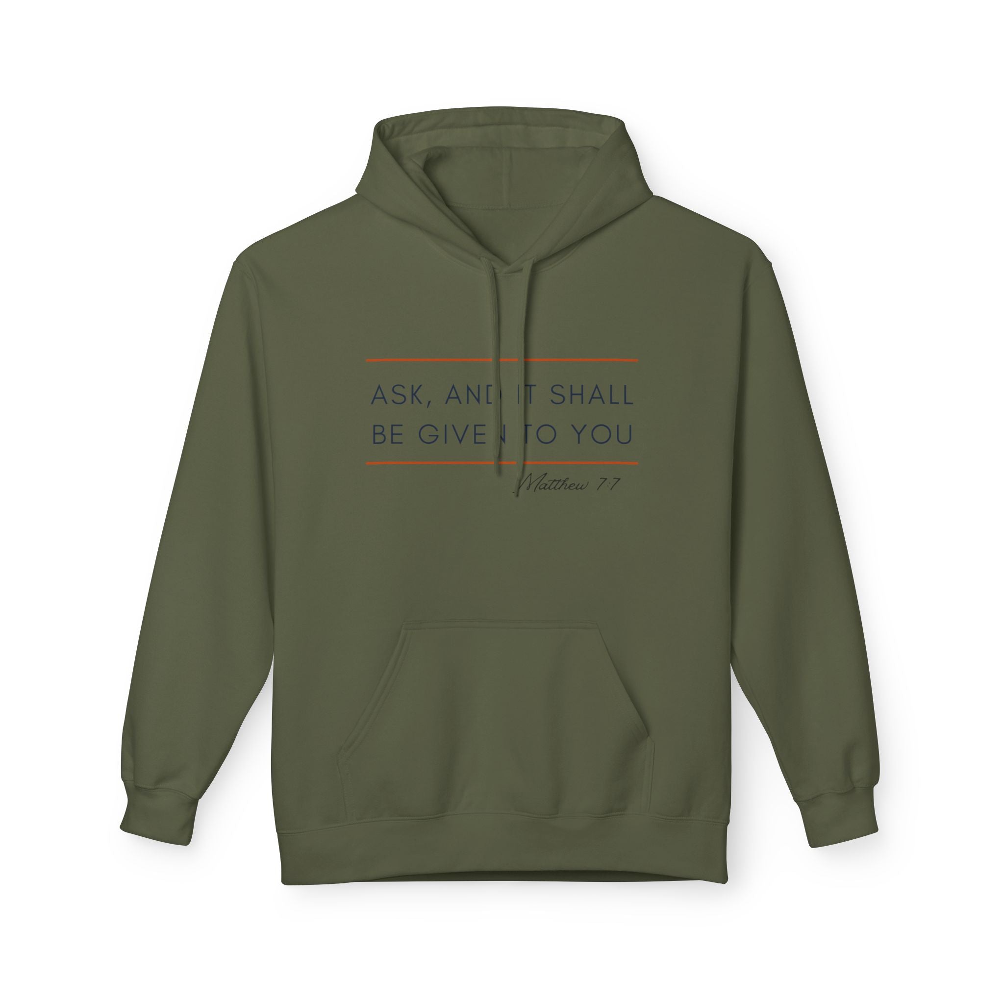 Minimalist Inspirational Hoodie — “As An Individual Be Uniquely You”