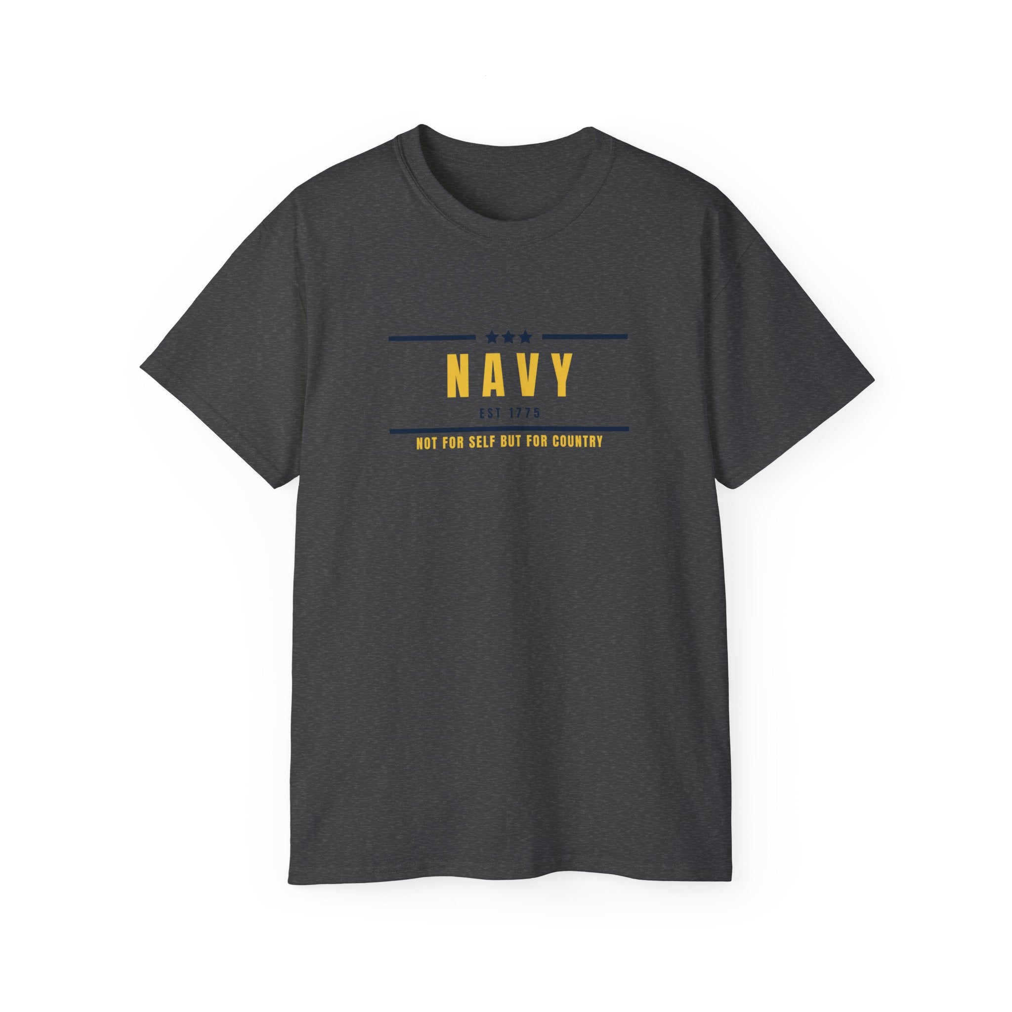 Navy Est. 1775 Military Graphic Tee — Veteran & Navy Support Shirt