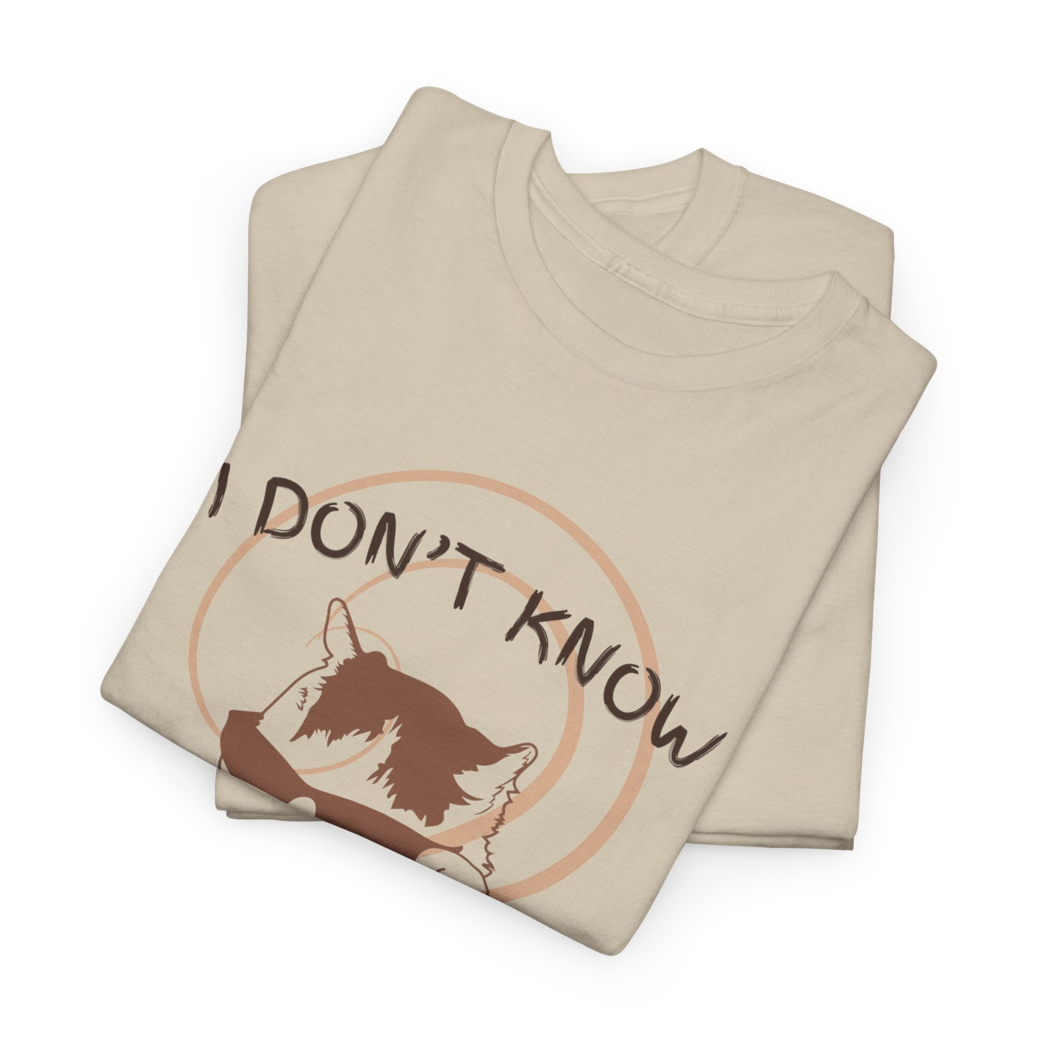 Cat Graphic Tee — "I Don't Know These People" Introvert Humor Shirt