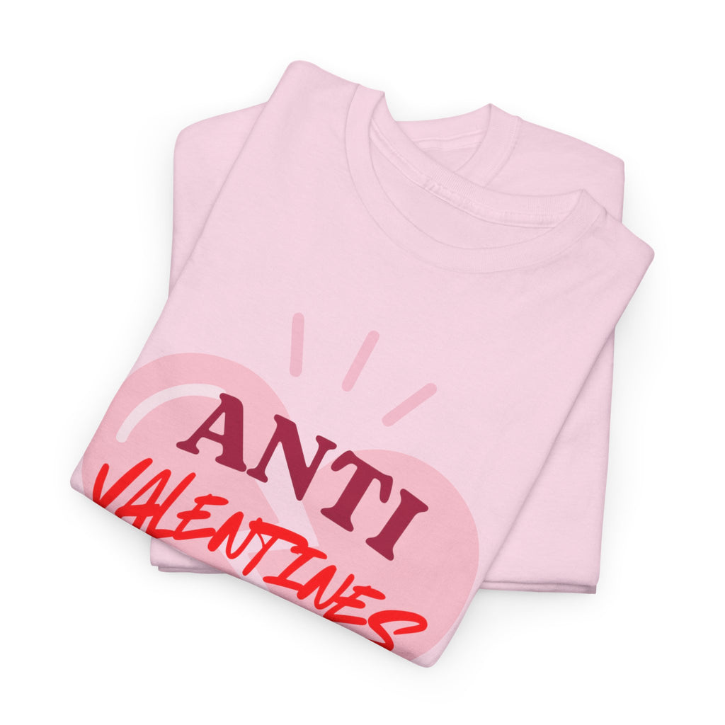 T-Shirt — Anti Valentines Day Club Heart Graphic Tee