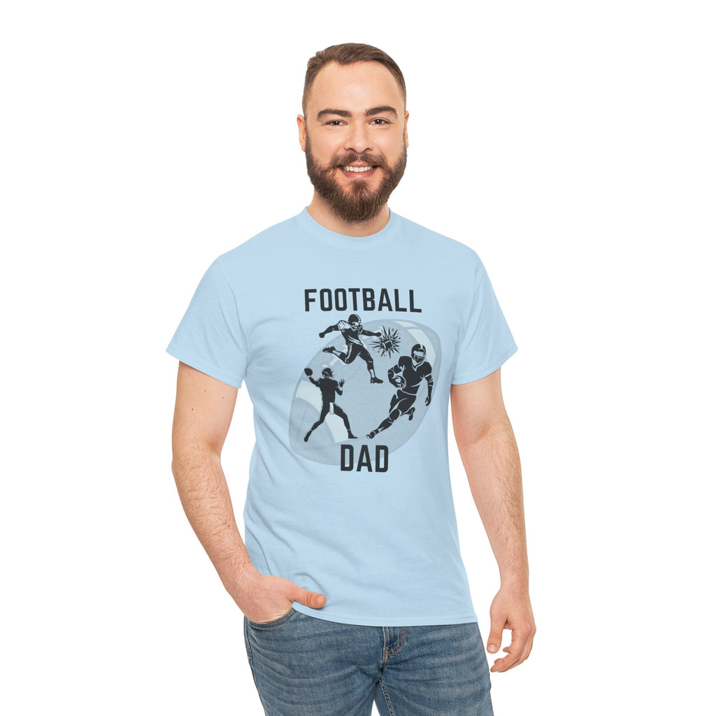 Football Dad T-Shirt – Proud Sideline Tee for Dad