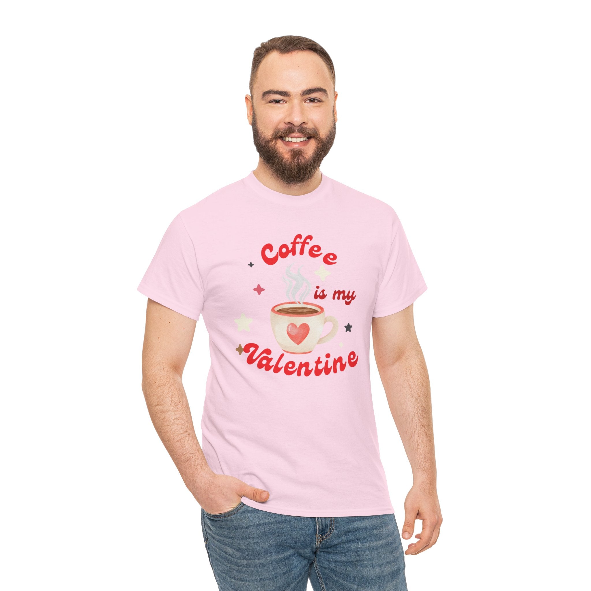 Coffee Is My Valentine Tee — Cute Valentine’s Day Coffee Shirt