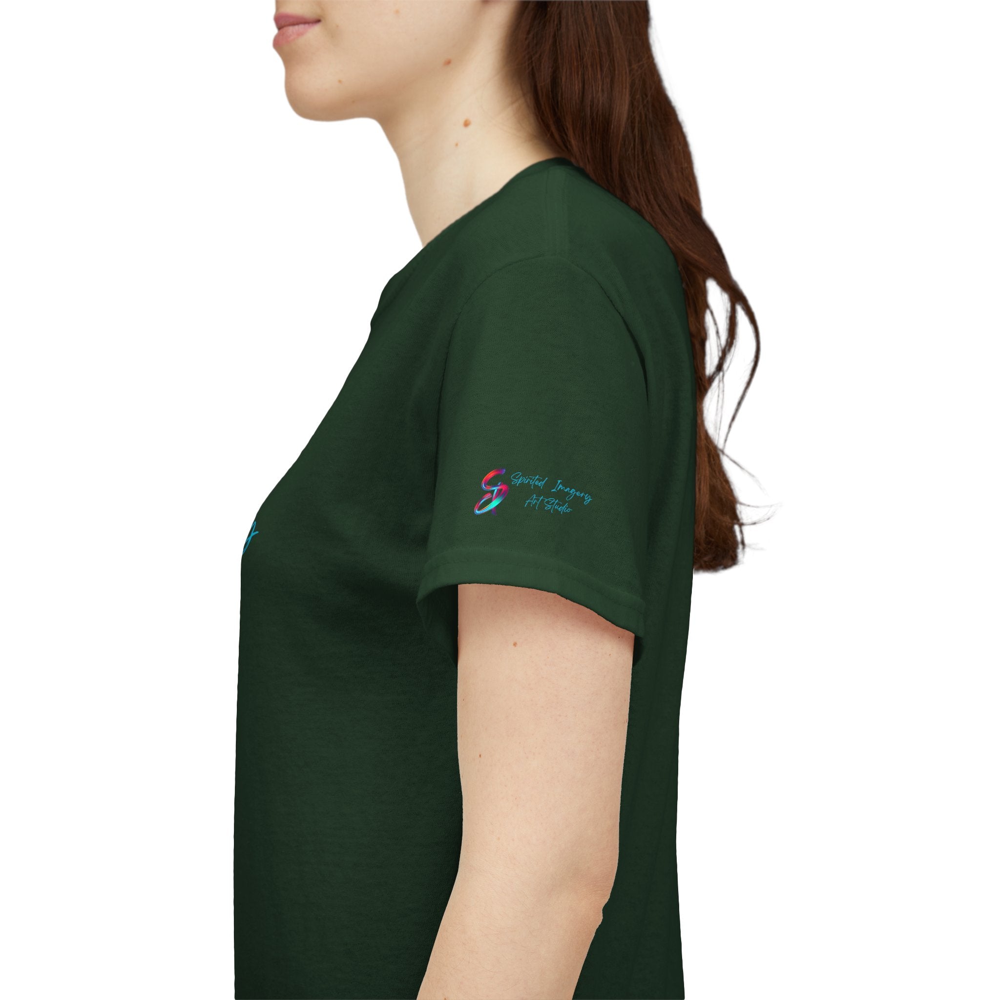 Spirited Imagery Logo Tee — Branded Graphic Cotton T-Shirt