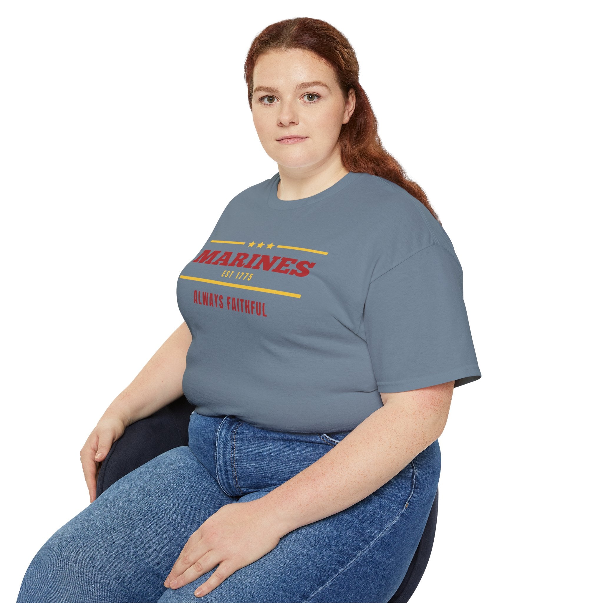 Marines "Always Faithful" Cotton Tee