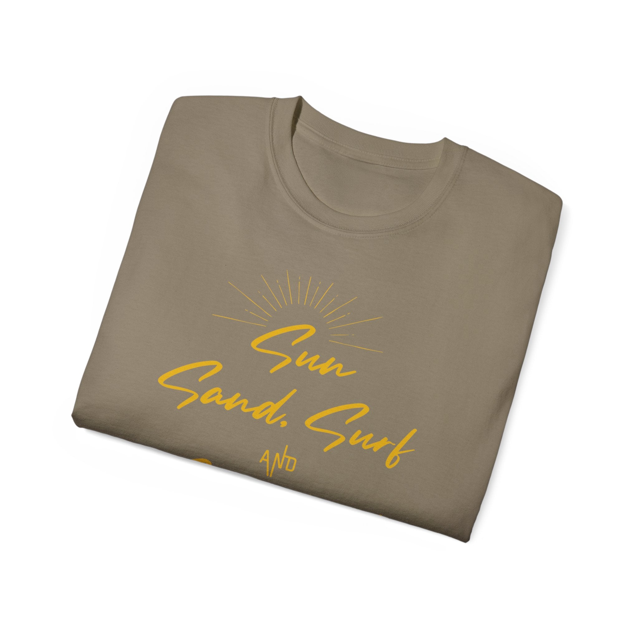 Sun, Sand, Surf and Sisterhood Tee