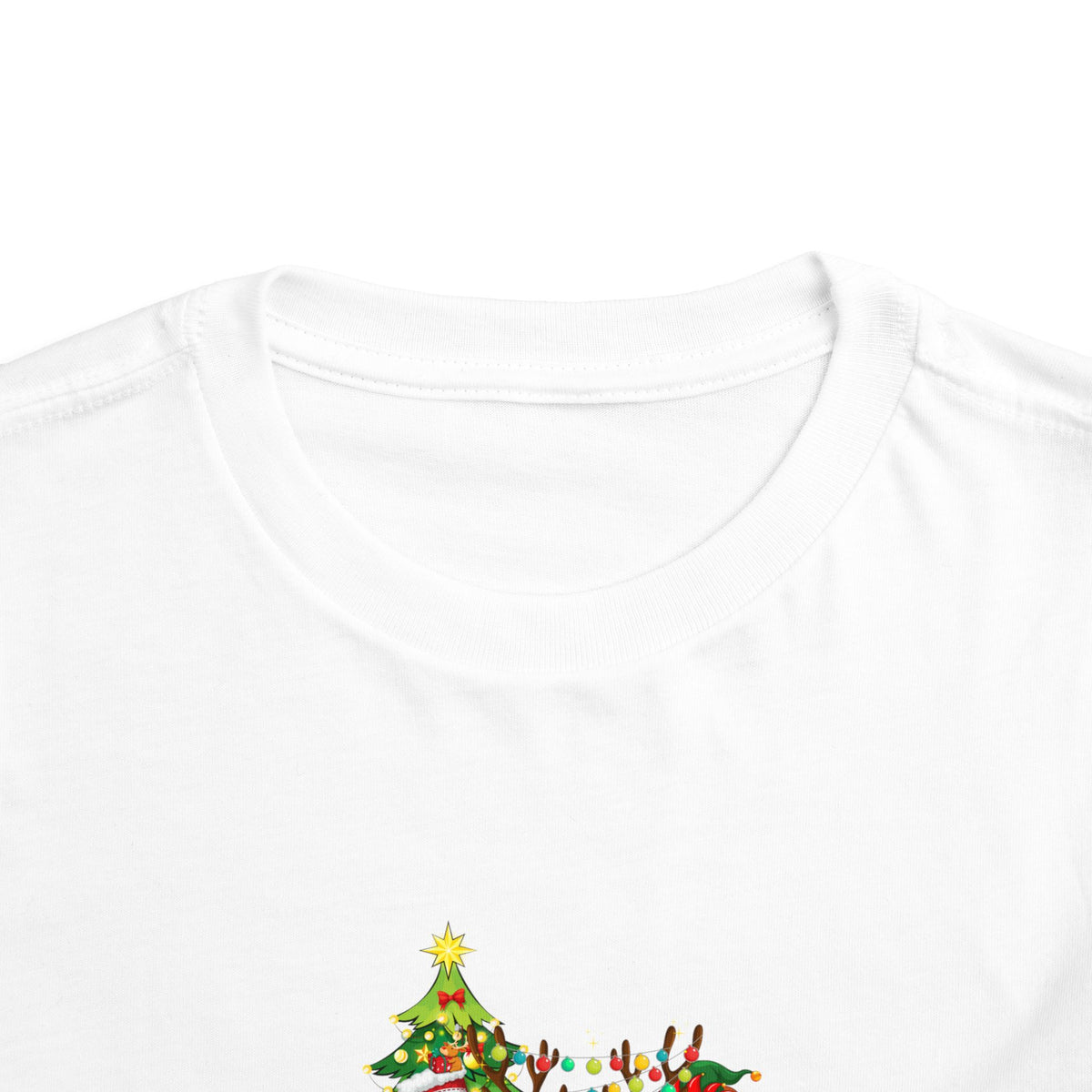 Happy Holidays Christmas Toddler Short Sleeve Tee