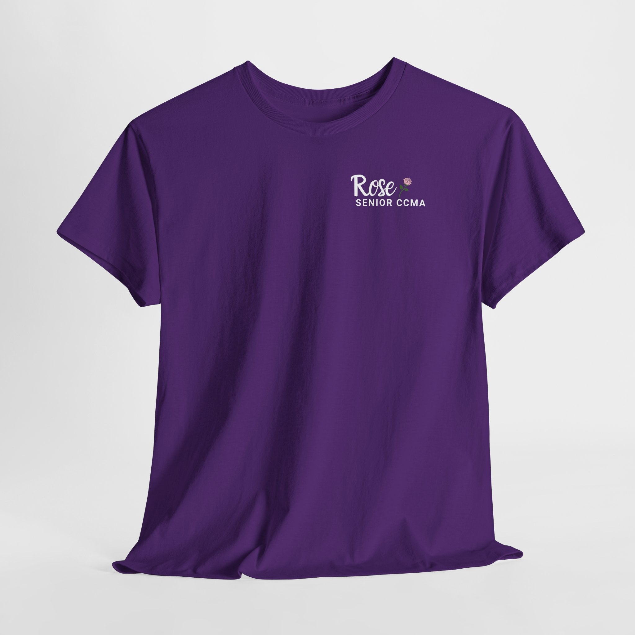 Senior CCMA Rose T‑Shirt — Rose Chest Logo