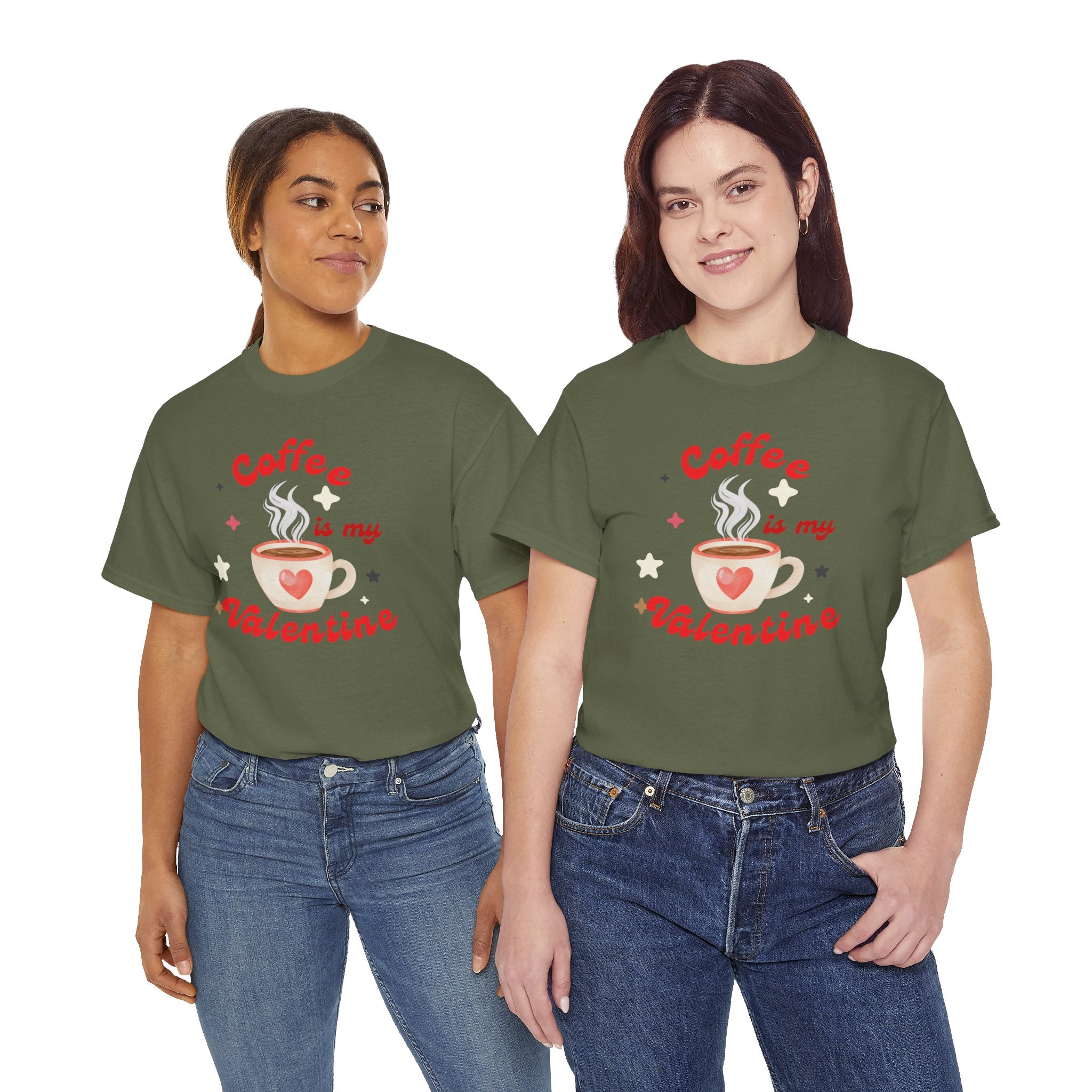 Coffee Is My Valentine Tee — Cute Valentine’s Day Coffee Shirt