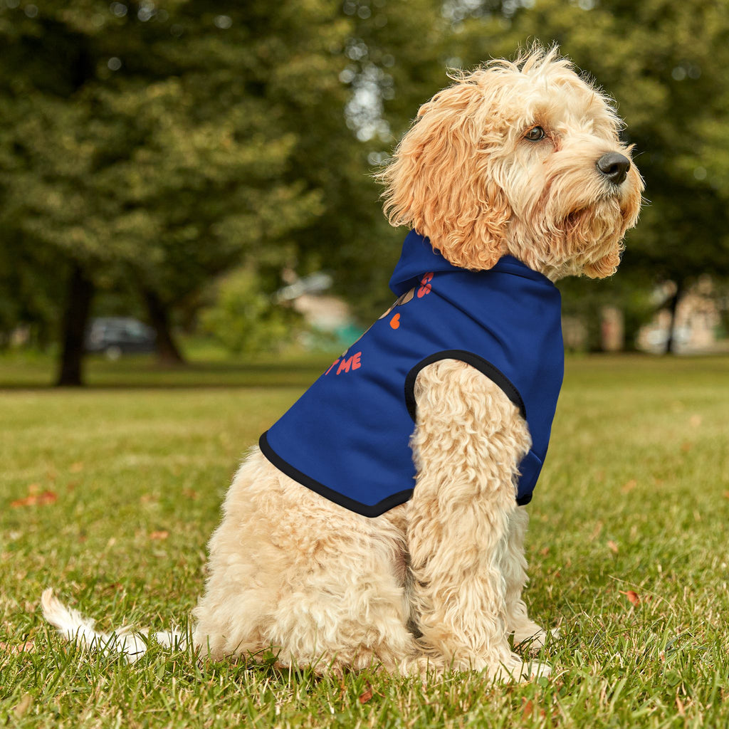 Pet Hoodie - "Tail Wags If You Pet Me" Cute Puppy Dog Hoodie for Small Dogs