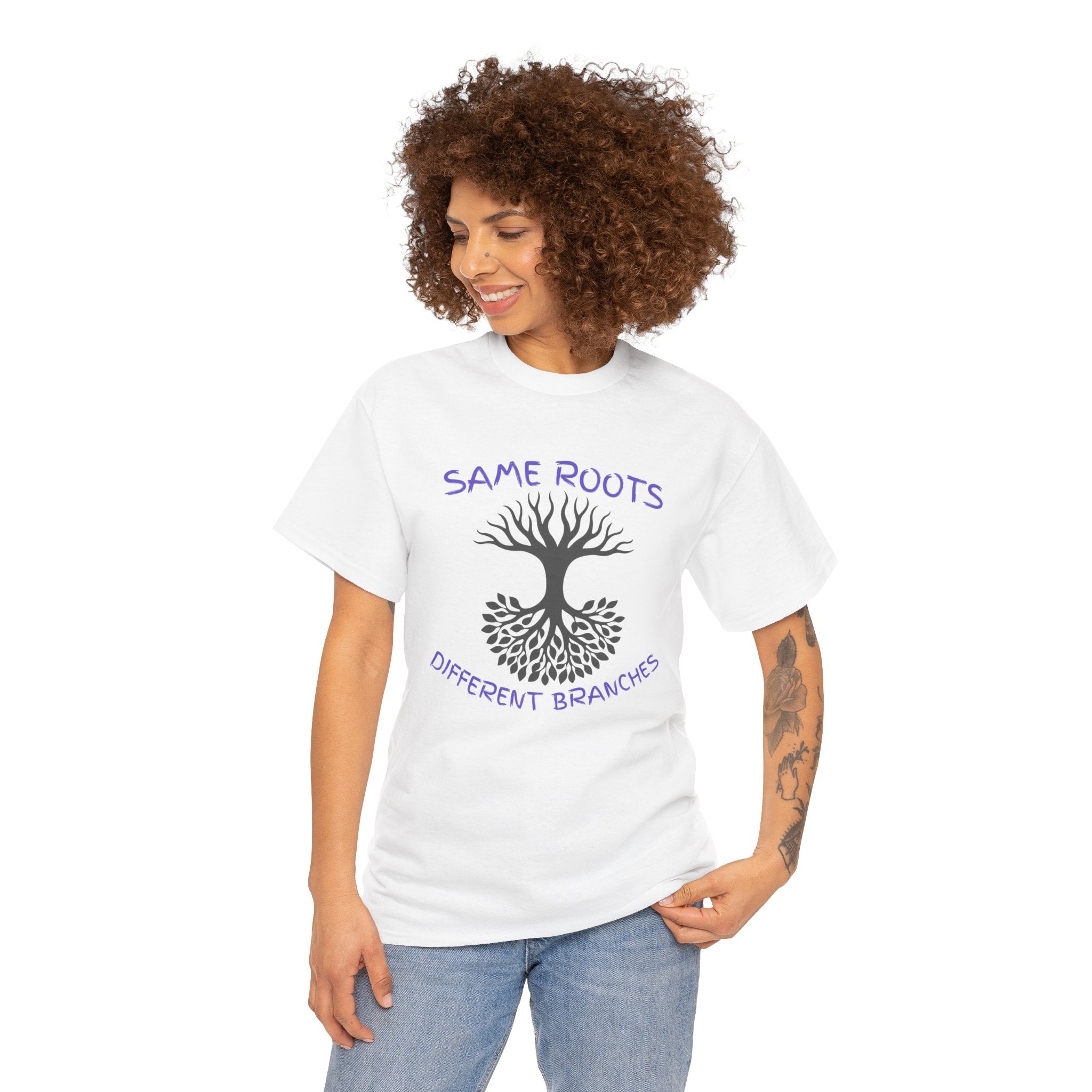 Different But Always Family T-Shirt — Matching Family Quote Tee