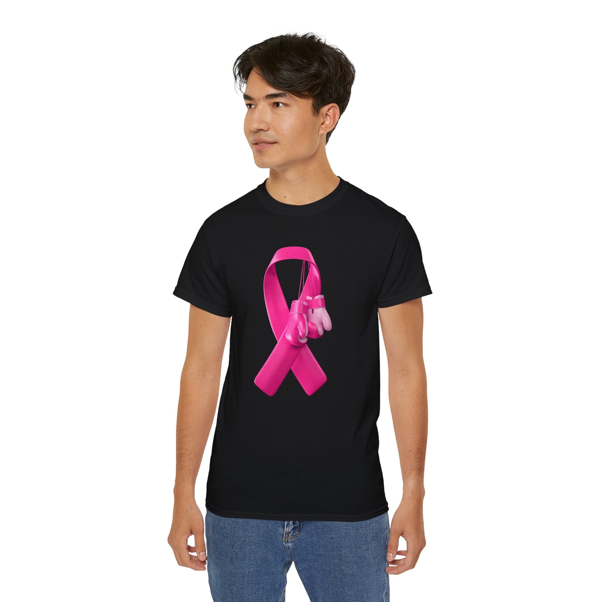 Breast Cancer Awareness Tee – Pink Ribbon Support T-Shirt