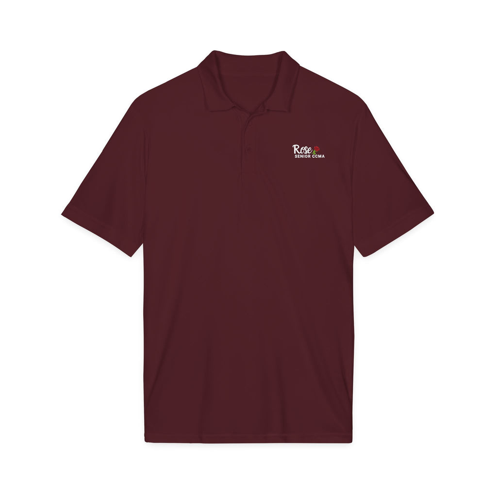 Rose Logo Polo Shirt - Performance Sport-Tek