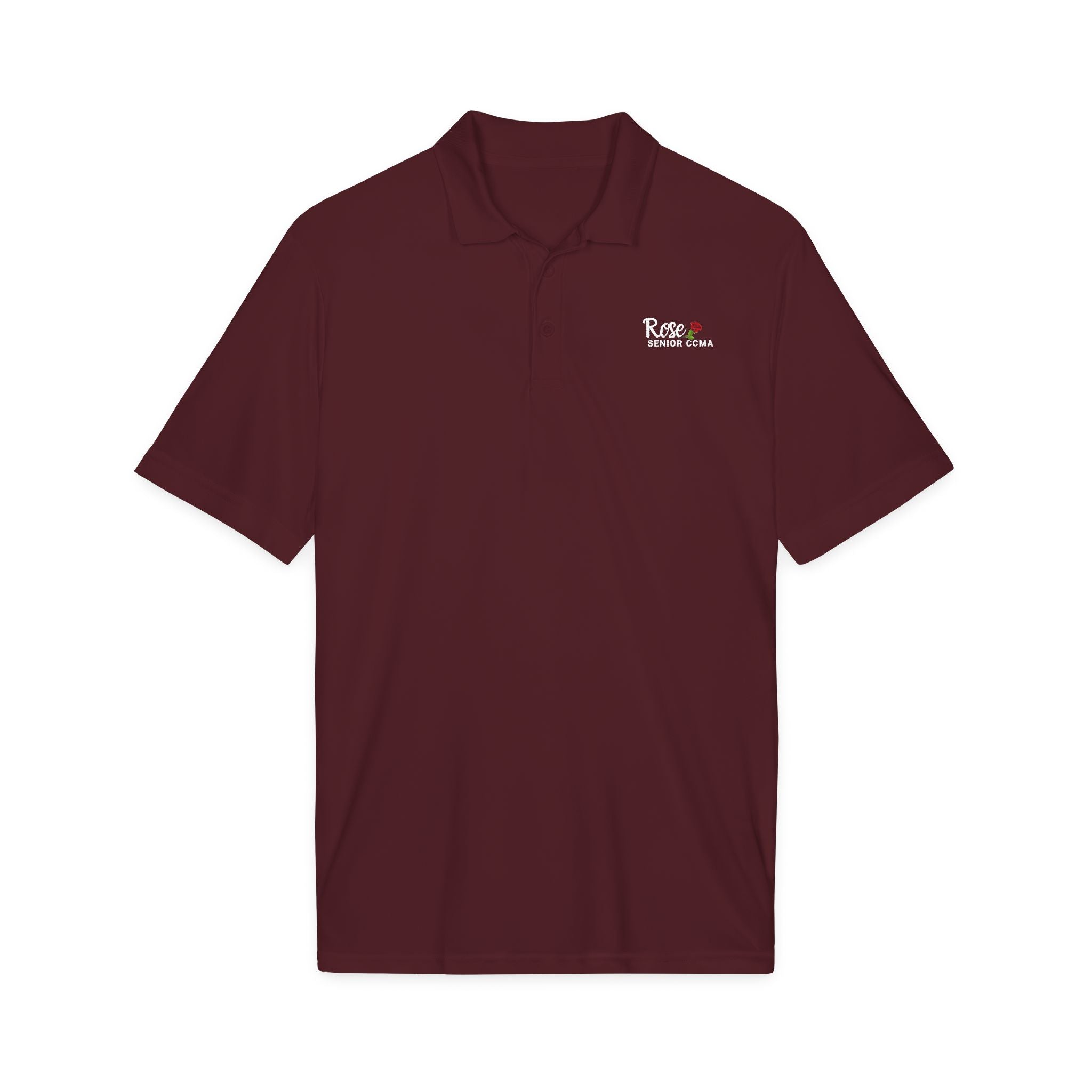 Rose Logo Polo Shirt - Performance Sport-Tek