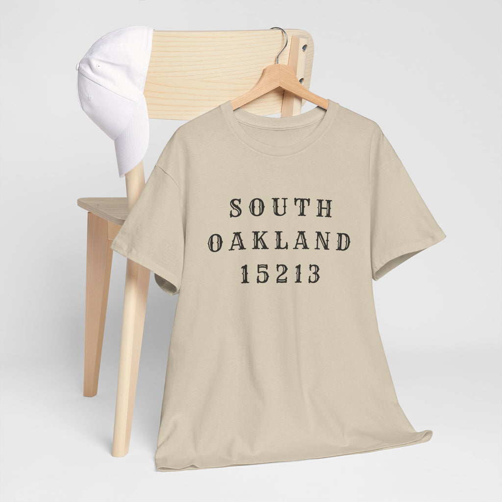 South Oakland 15213 T‑Shirt — Vintage Zip Code Tee