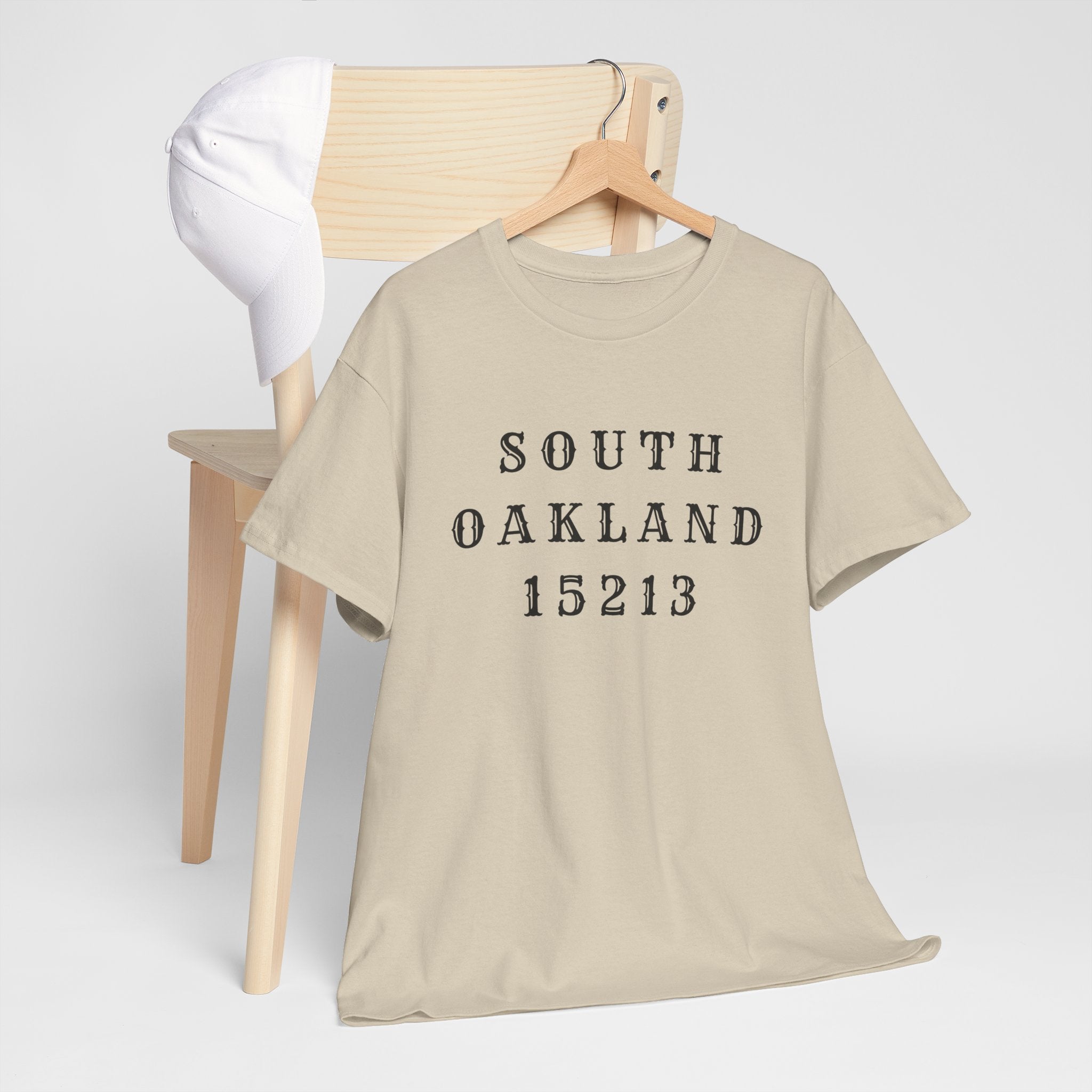 South Oakland 15213 T‑Shirt — Vintage Zip Code Tee
