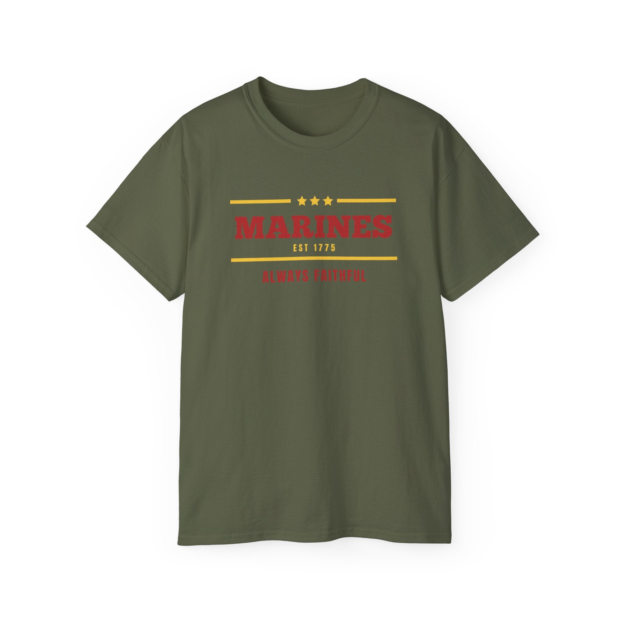 Marines "Always Faithful" Cotton Tee