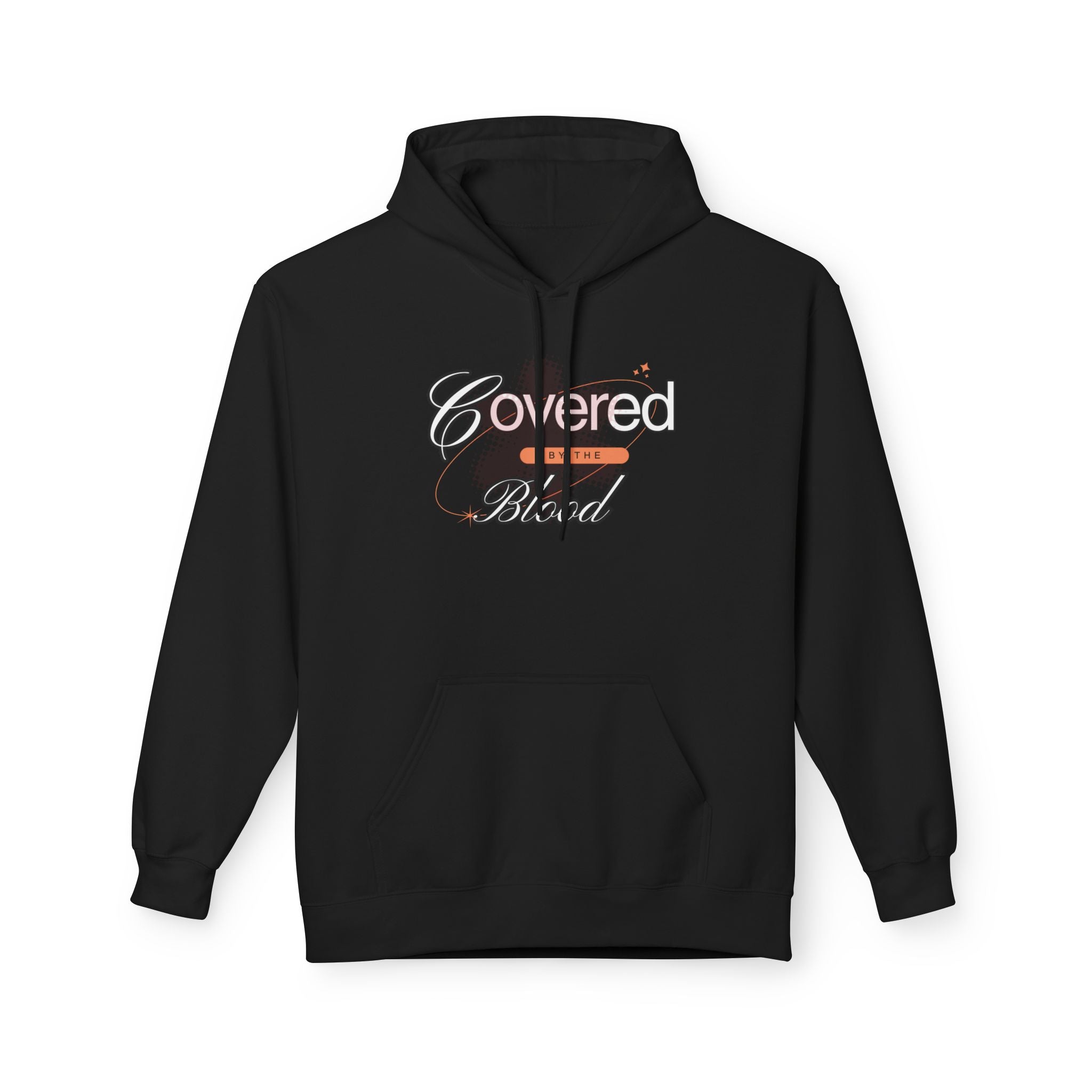 Covered by the Blood Hoodie — Christian Faith Graphic Hoodie